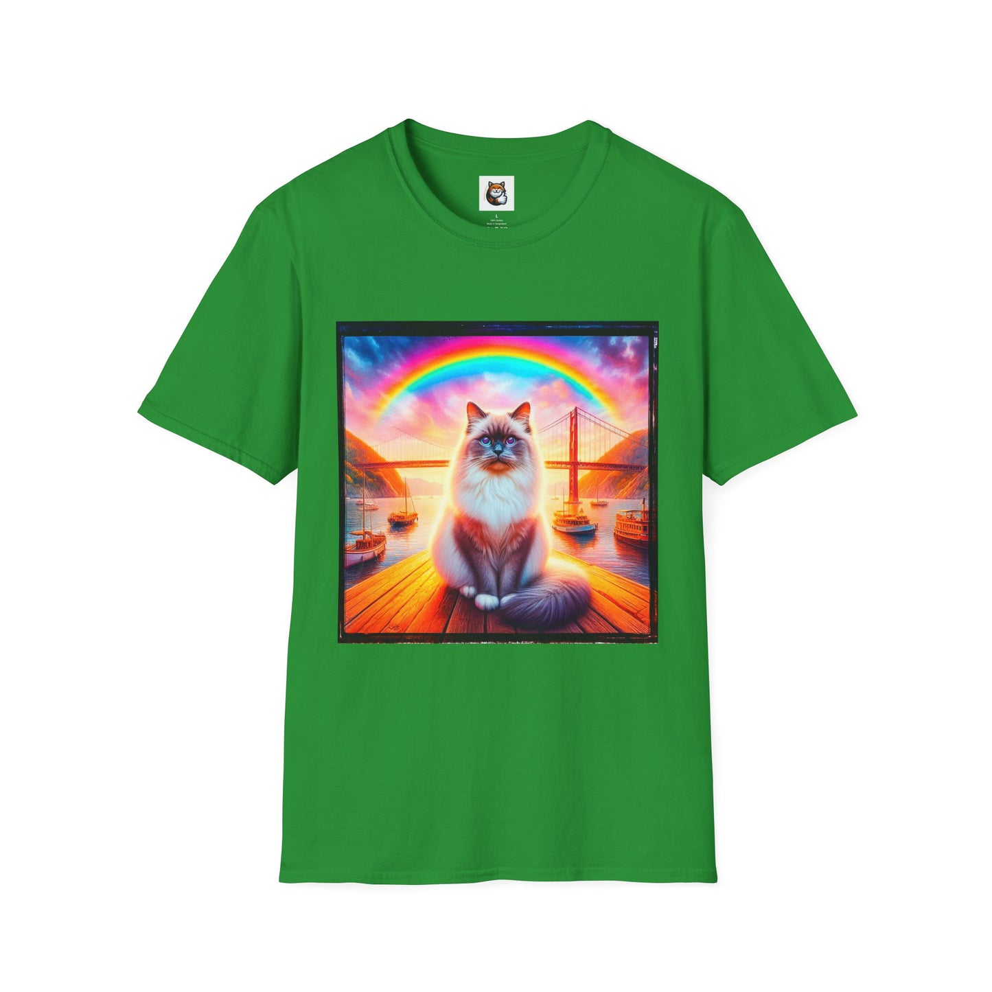 Birman rainbow bridge Softstyle T-Shirt