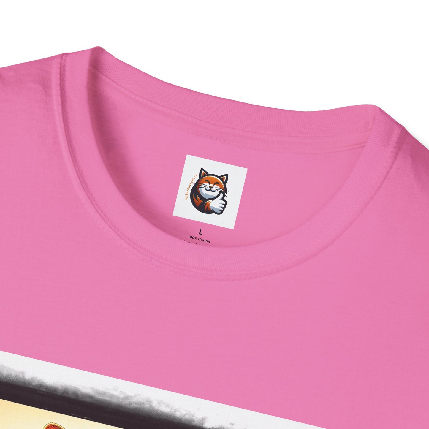 Devon Rex Cat Unisex Softstyle T-Shirt