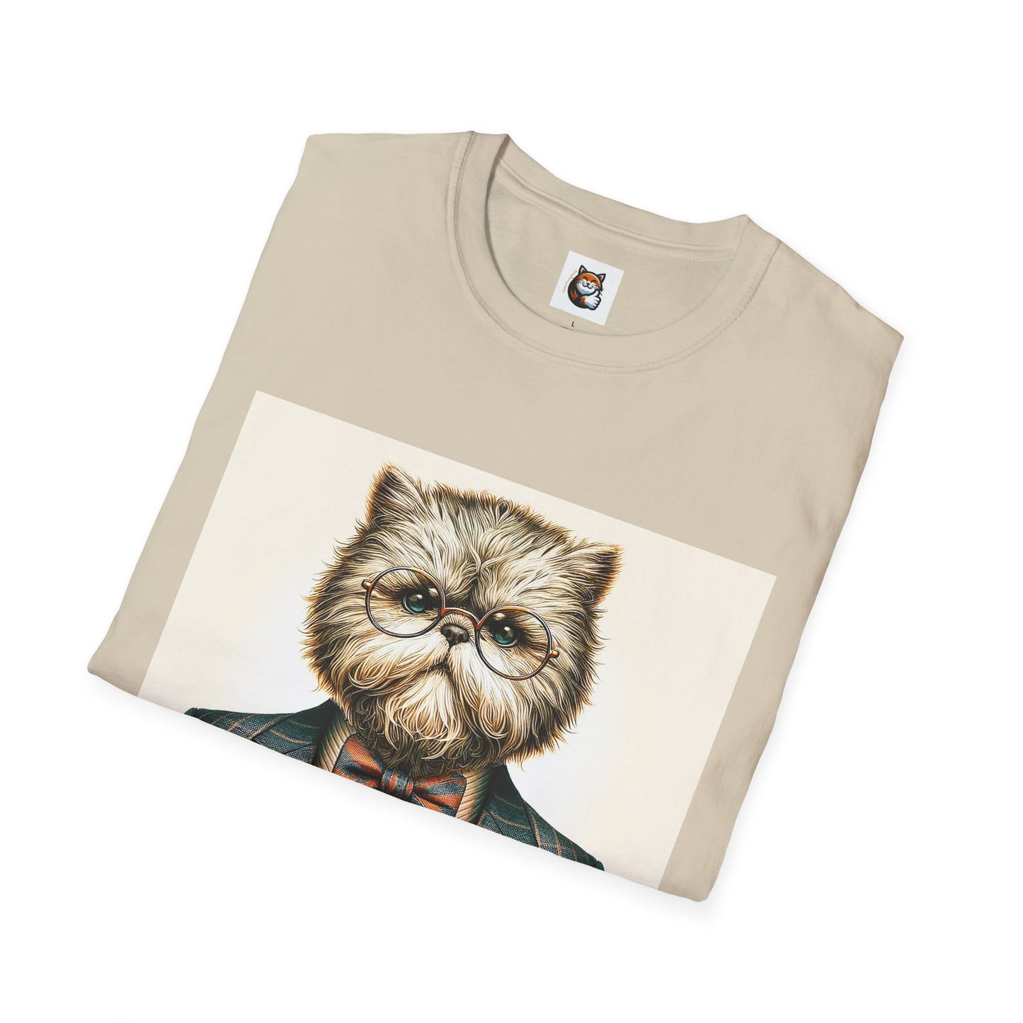 Selkirk Rex Cat T-Shirt old fashioned professional