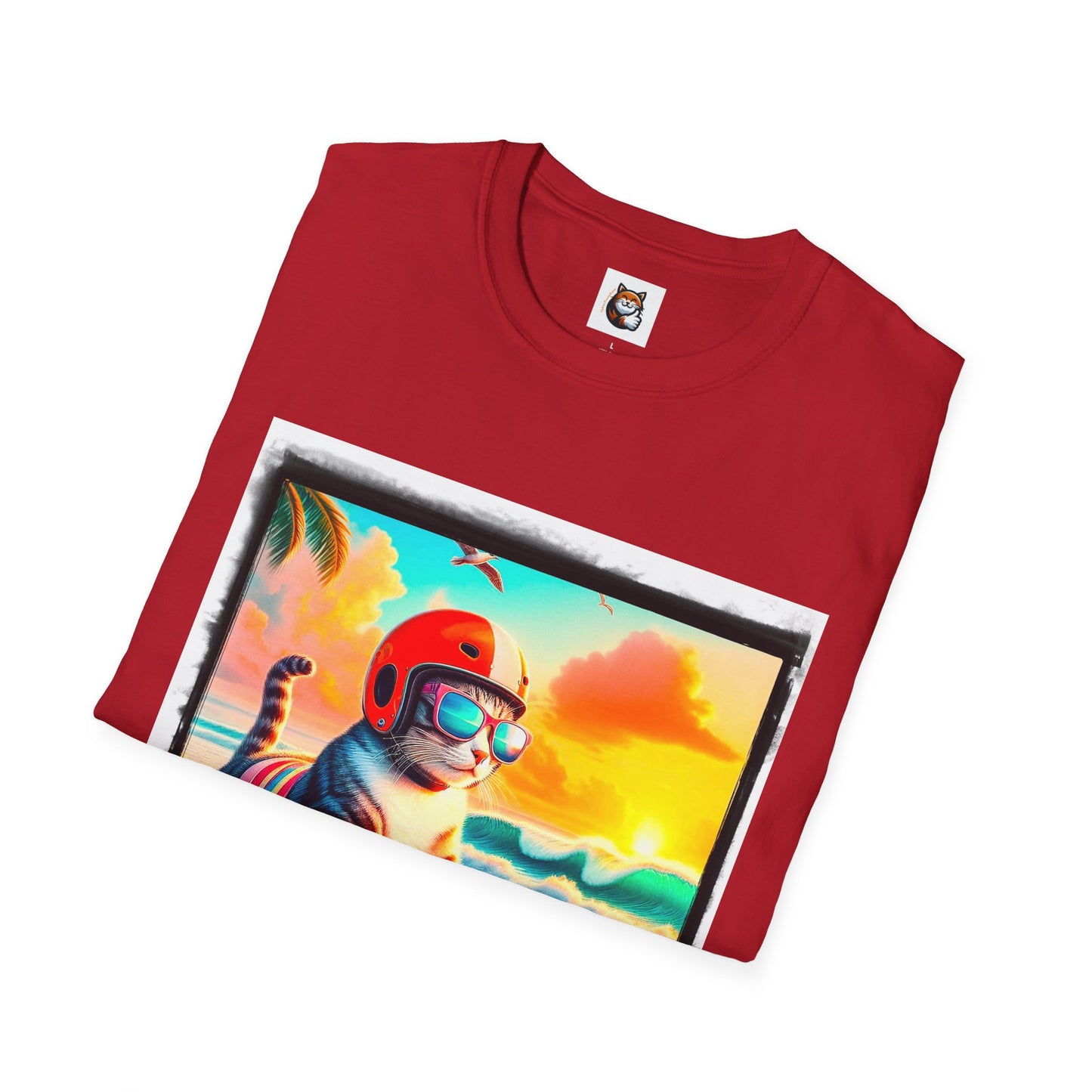 Domestic Cat Unisex Softstyle T-Shirt