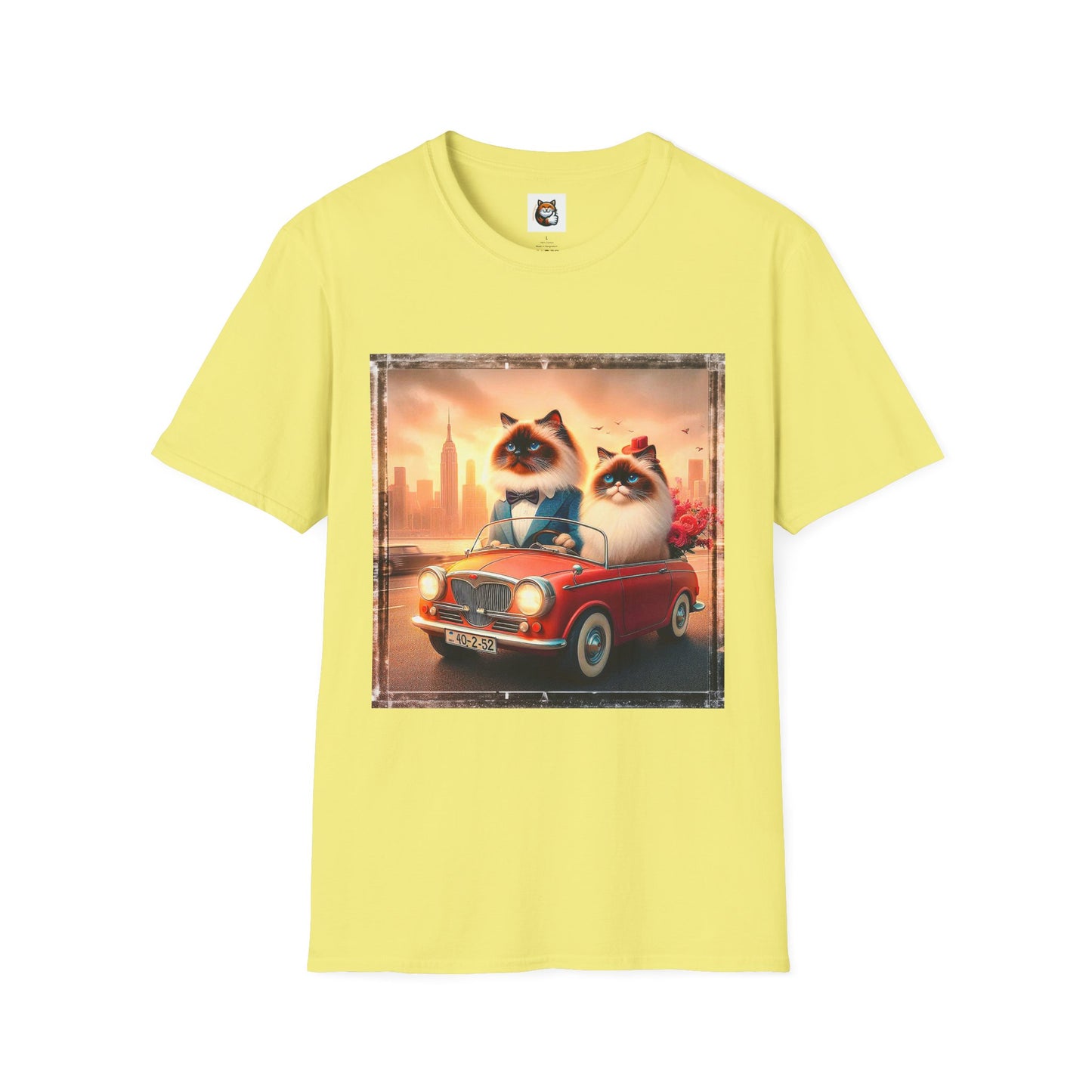 Wacky Birman tiny car Softstyle T-Shirt