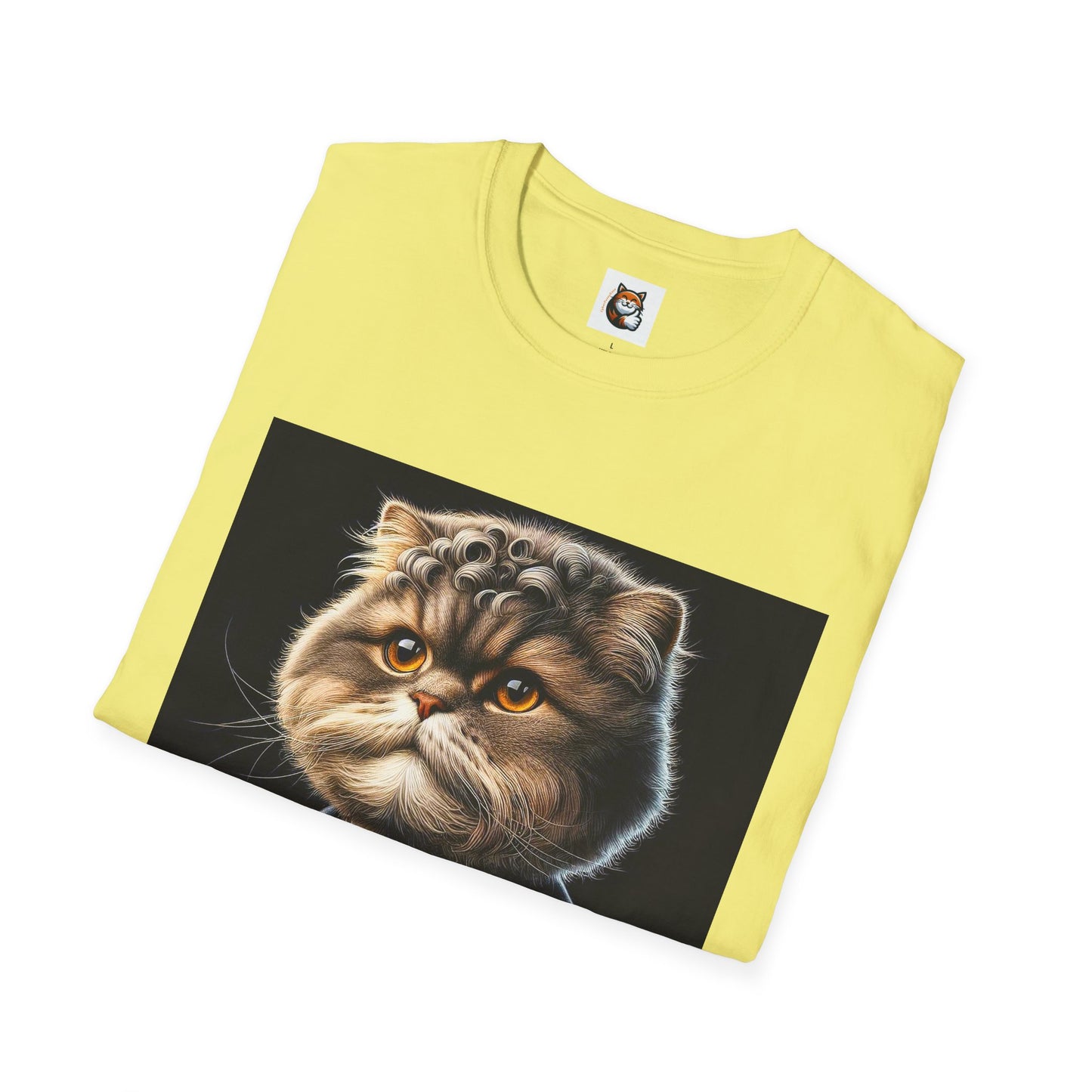 Selkirk Rex Cat T-Shirt business professional