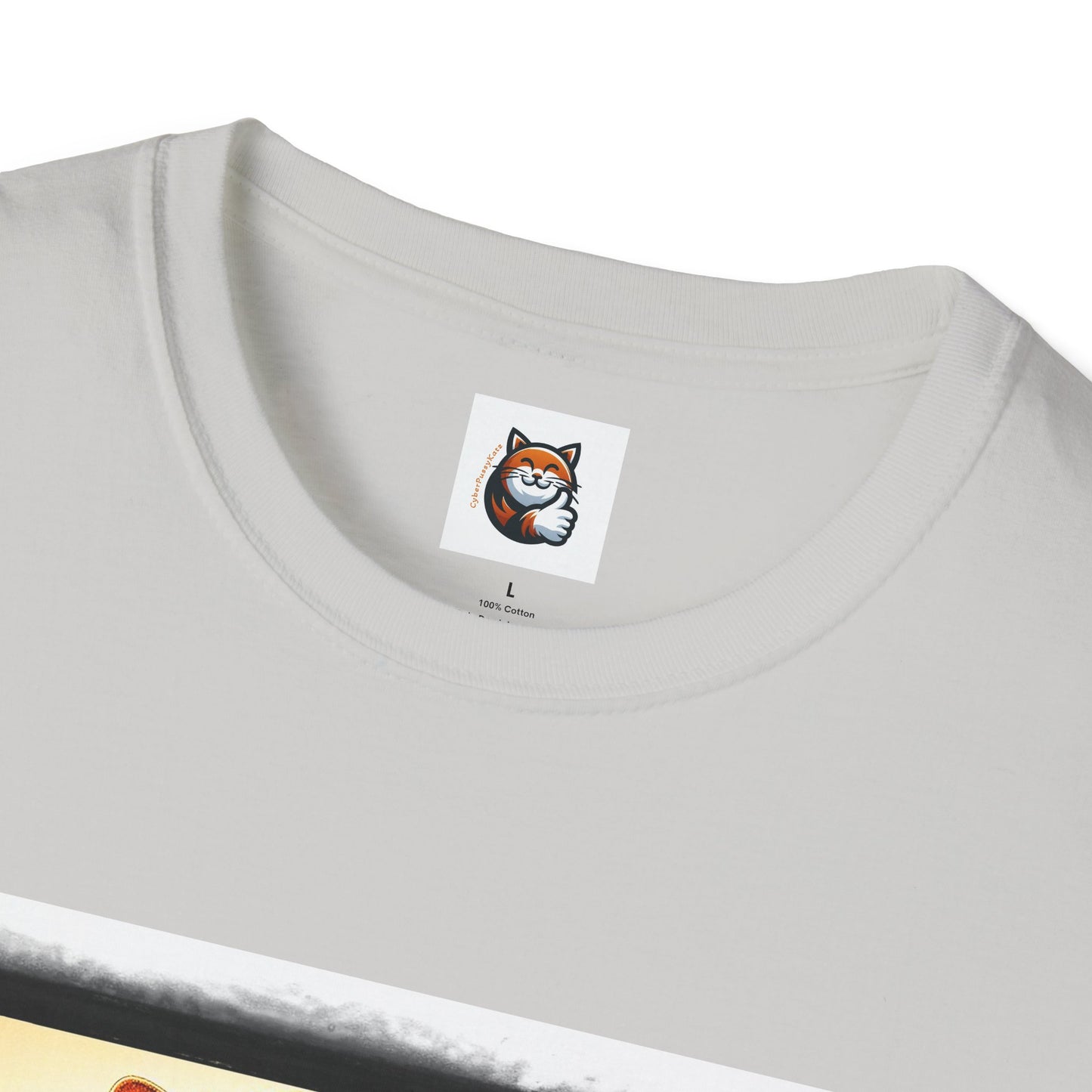 Devon Rex Cat Unisex Softstyle T-Shirt