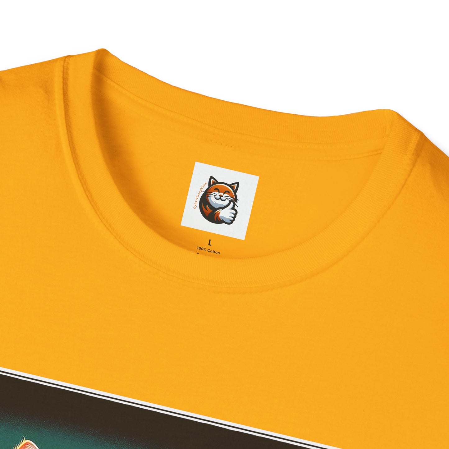 Wacky Exotic Shorthair Cat Unisex Softstyle T-Shirt