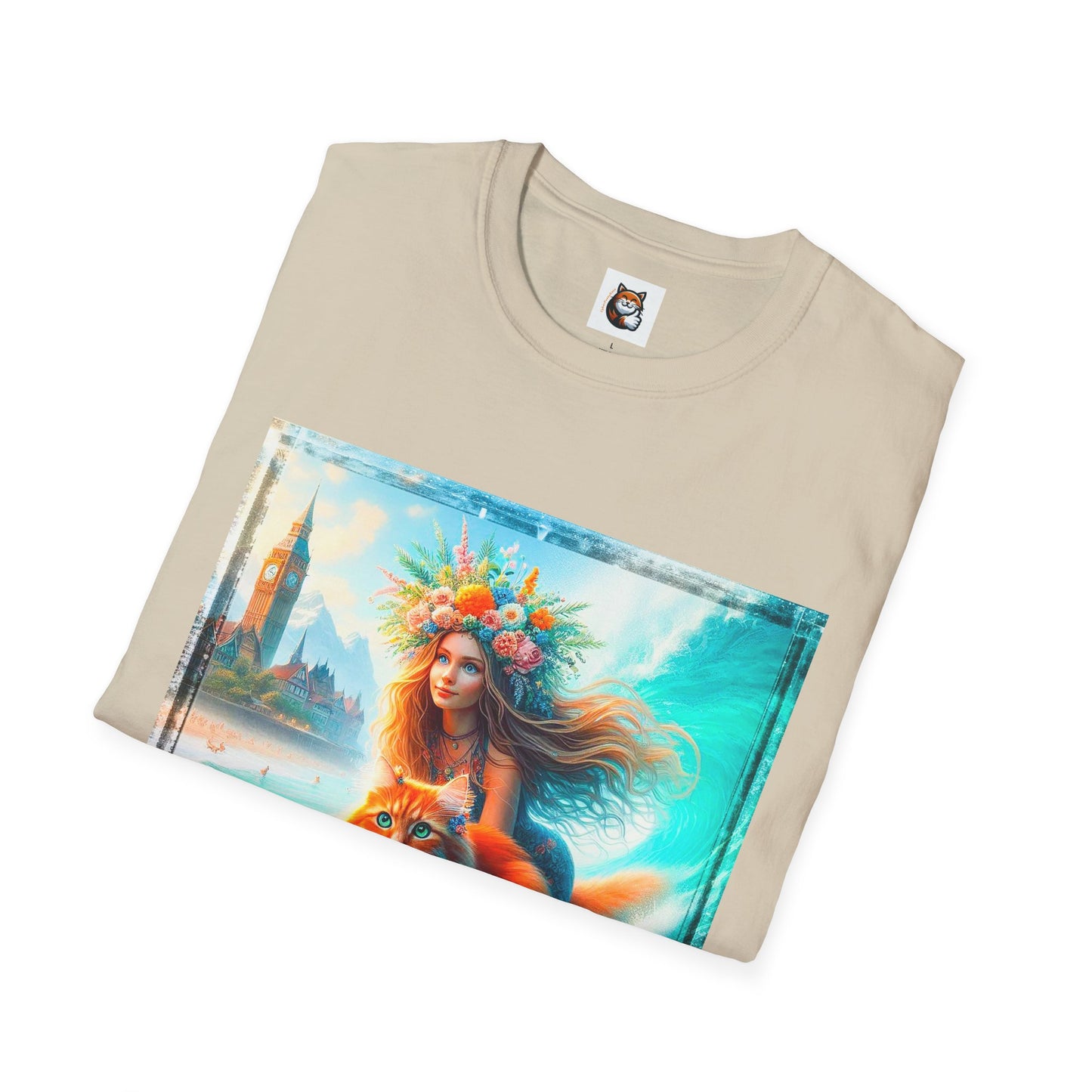 Norwegian Forest Cat Unisex Softstyle T-Shirt