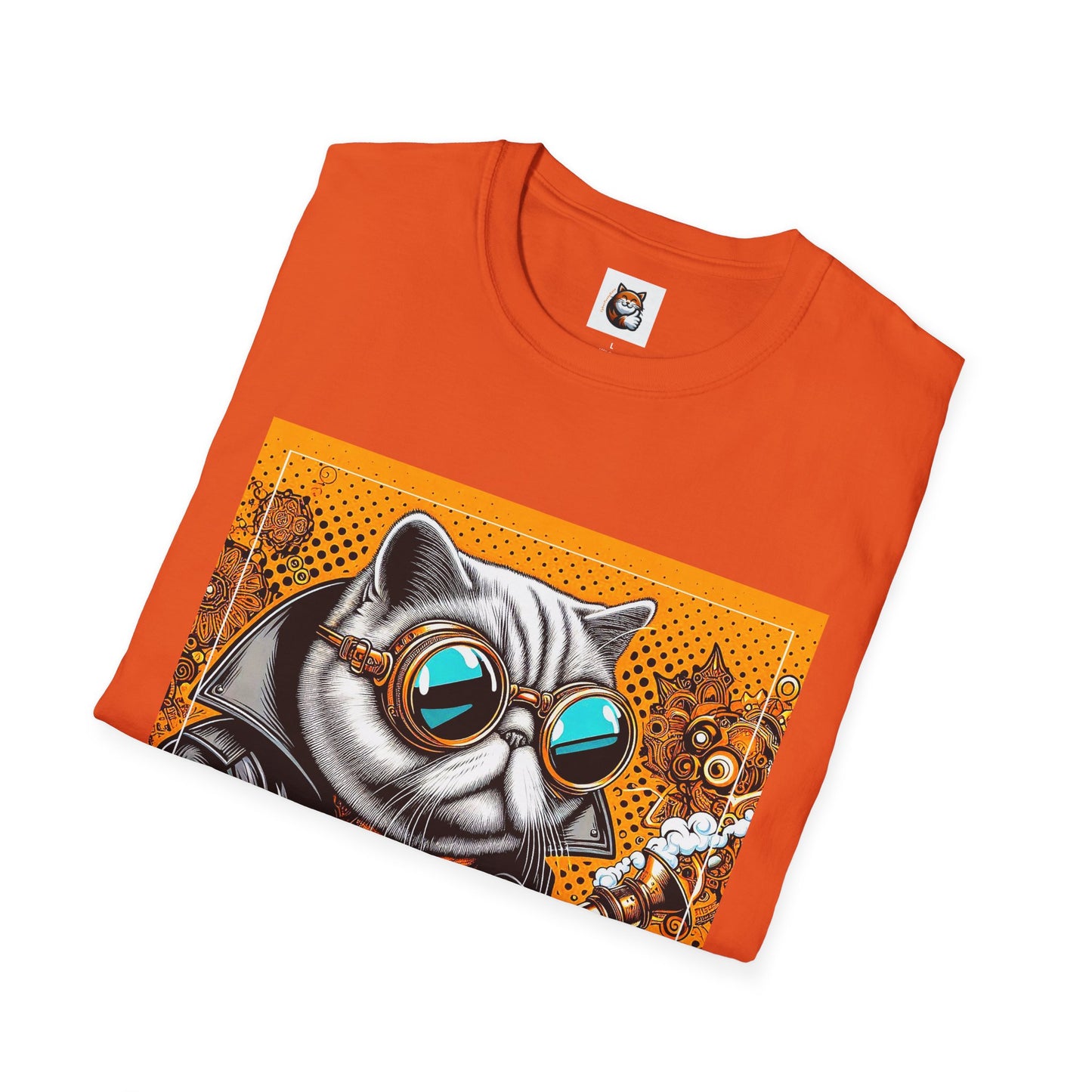 Exotic Shorthair Cat Unisex Softstyle T-Shirt
