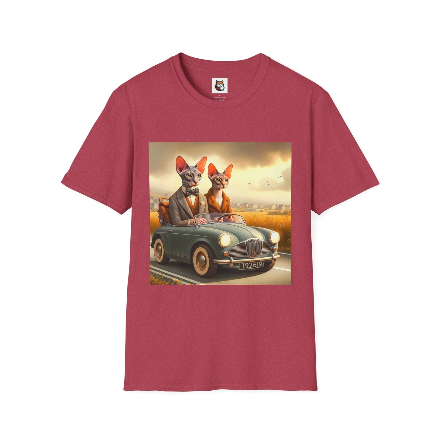 Wacky Oriental Shorthair Unisex Softstyle T-Shirt