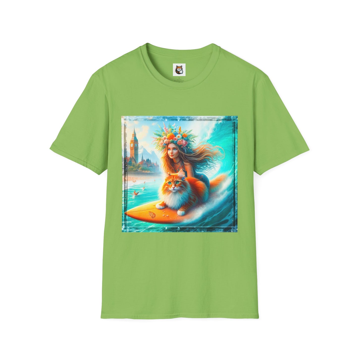 Norwegian Forest Cat Unisex Softstyle T-Shirt