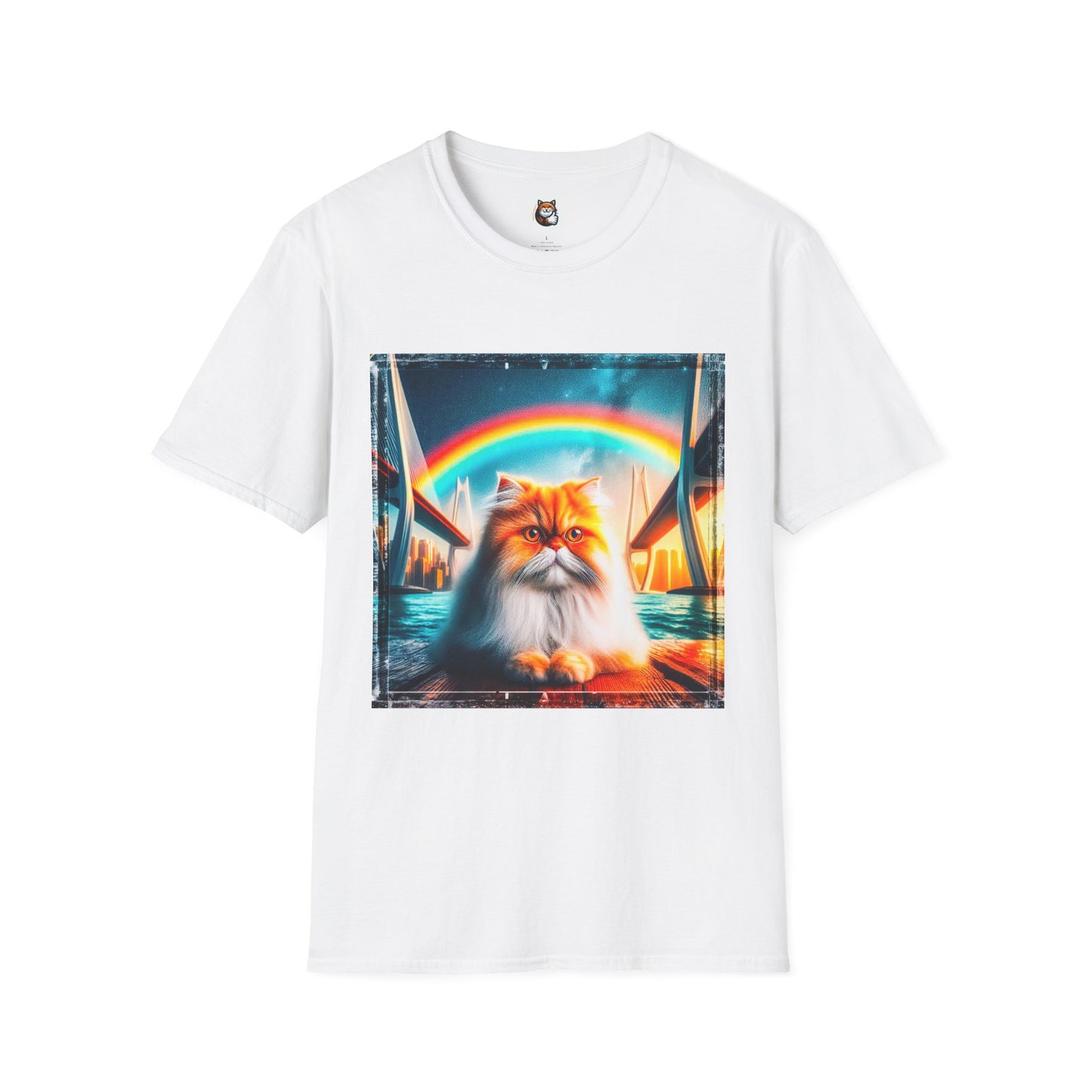 Persian Cat Unisex Softstyle T-Shirt