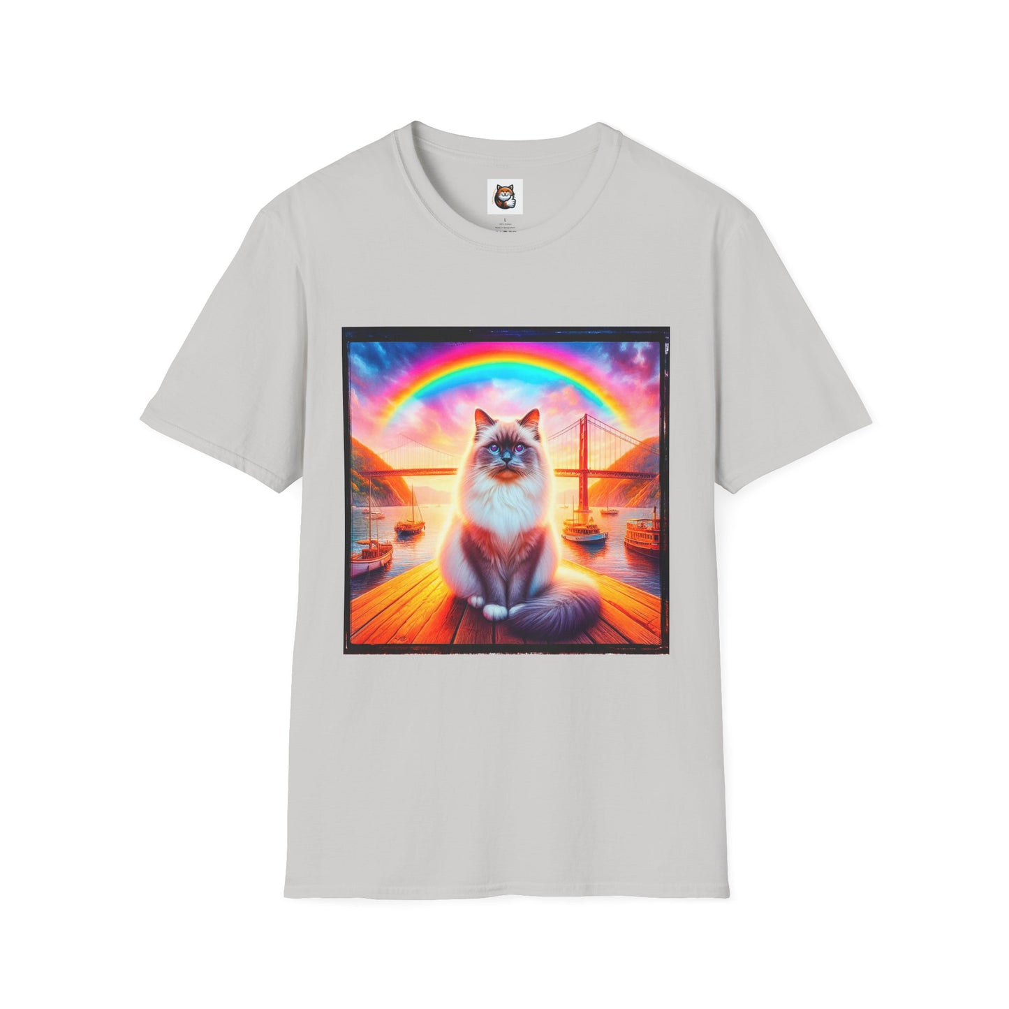 Birman rainbow bridge Softstyle T-Shirt