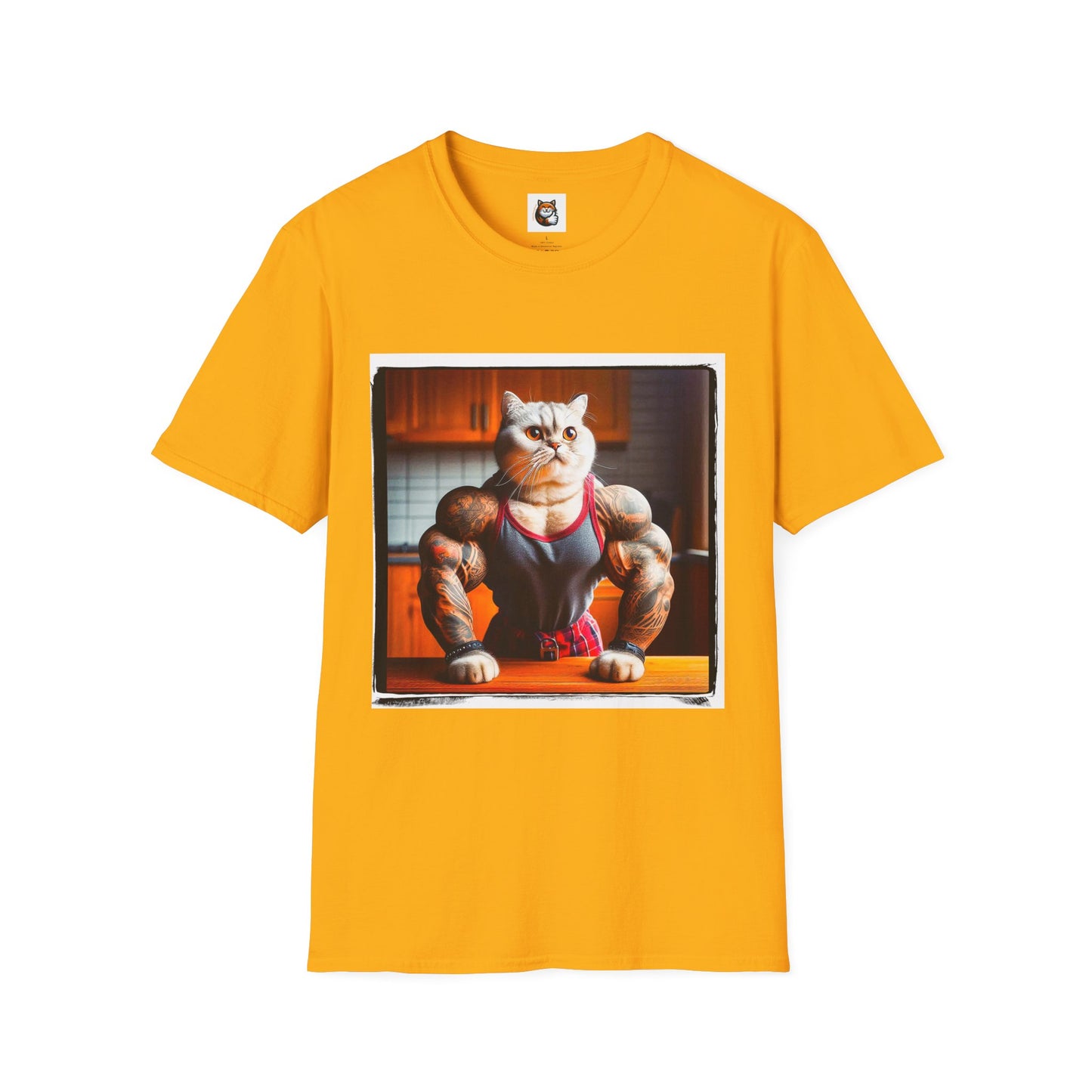 Domestic Cat Unisex Softstyle T-Shirt