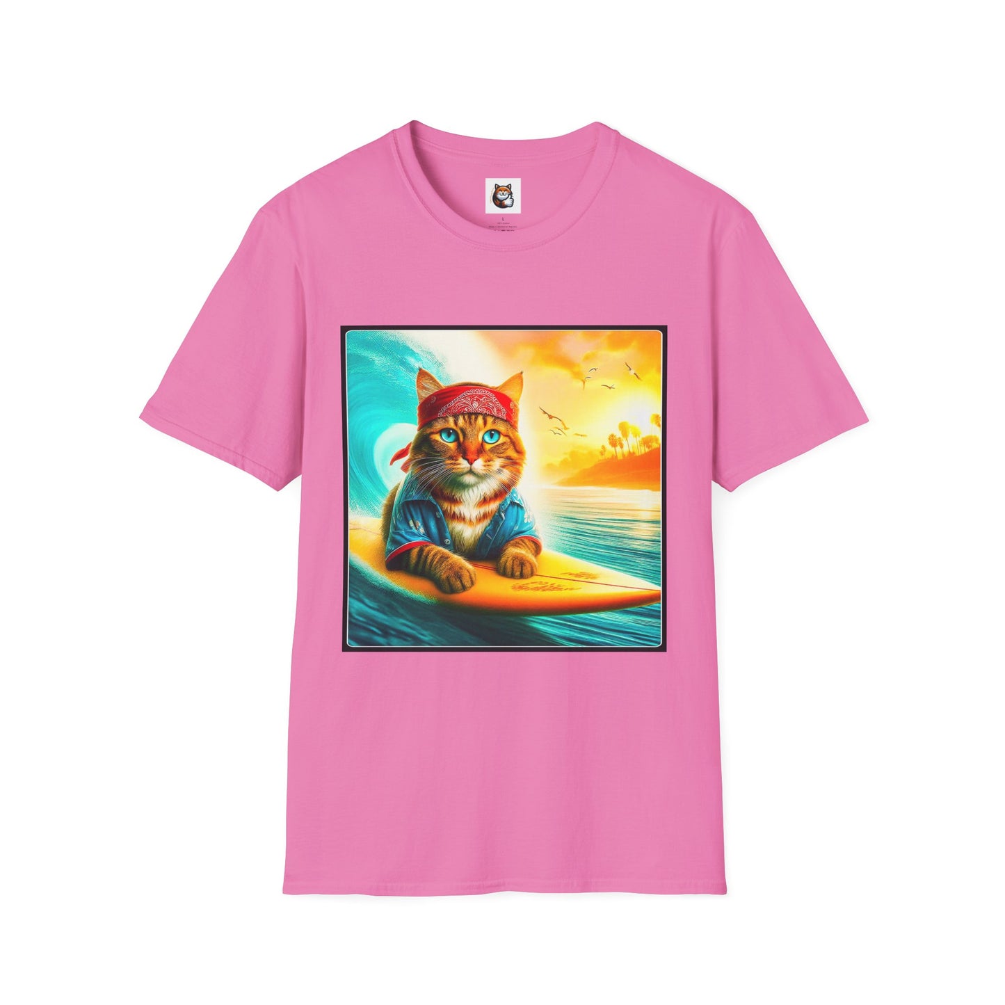 Domestic Cat Unisex Softstyle T-Shirt