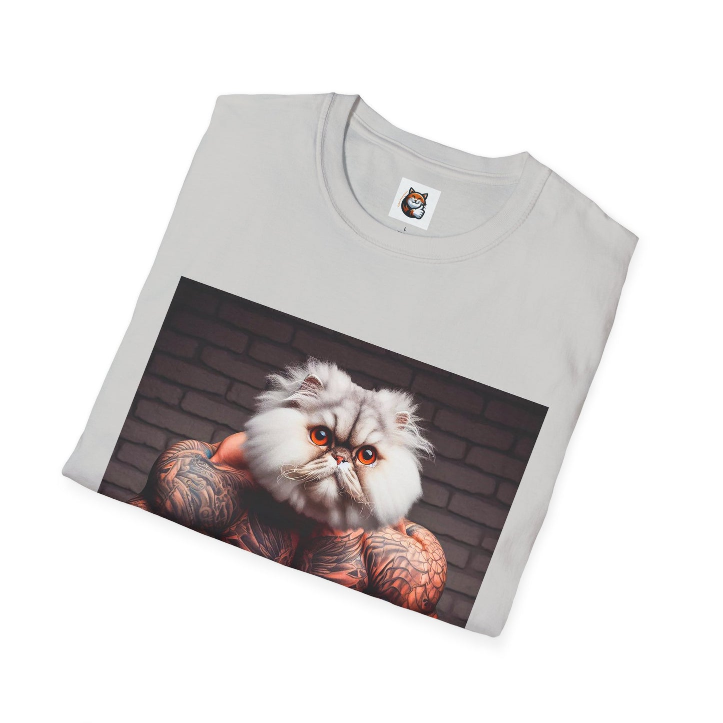 Selkirk Rex Cat T-Shirt arms