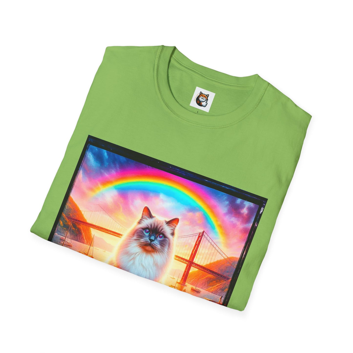Birman rainbow bridge Softstyle T-Shirt