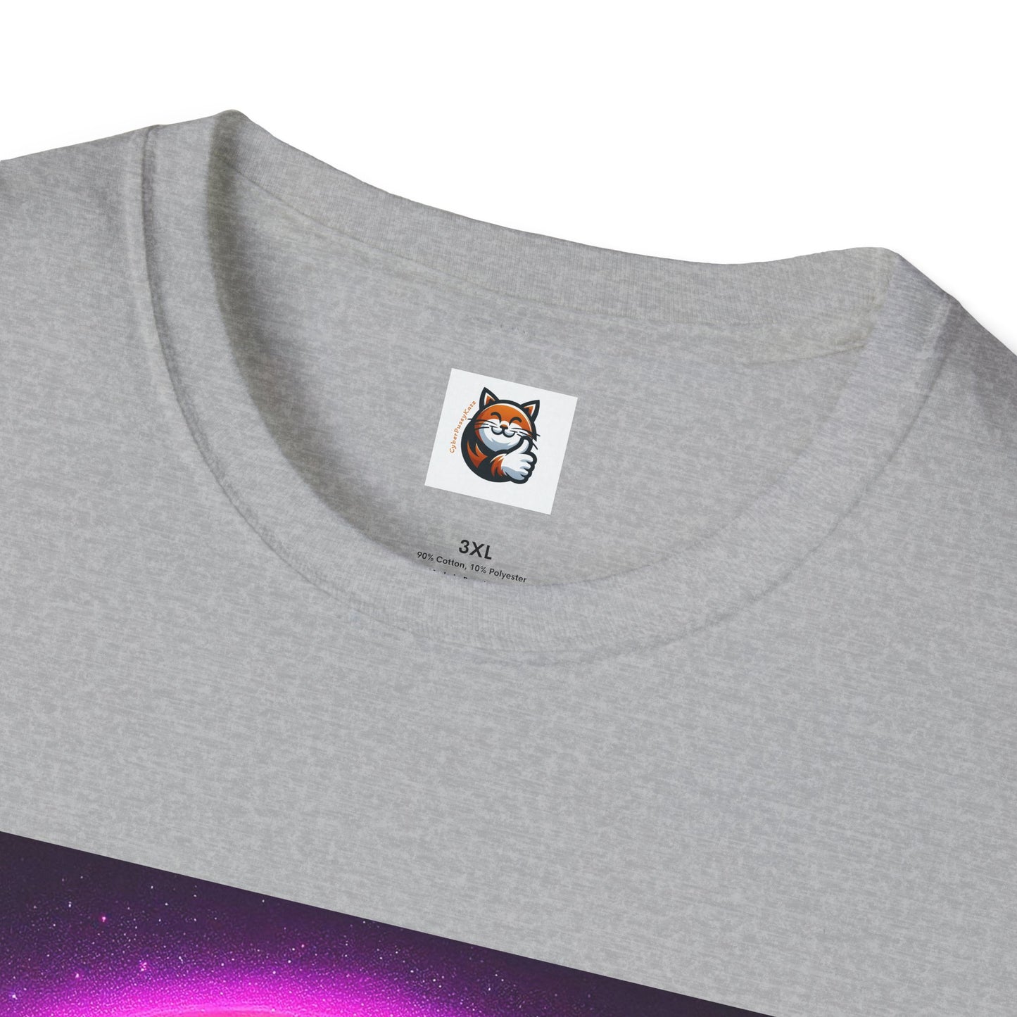 Siamese Cat purple rainbow