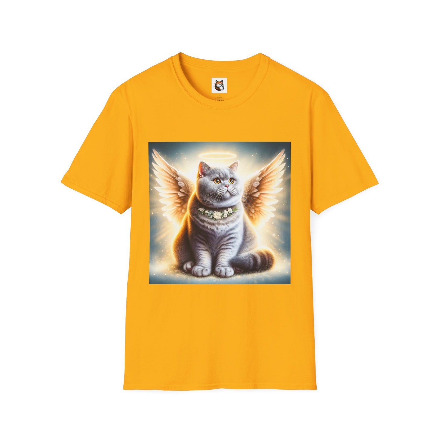 British Shorthair wings Softstyle T-Shirt