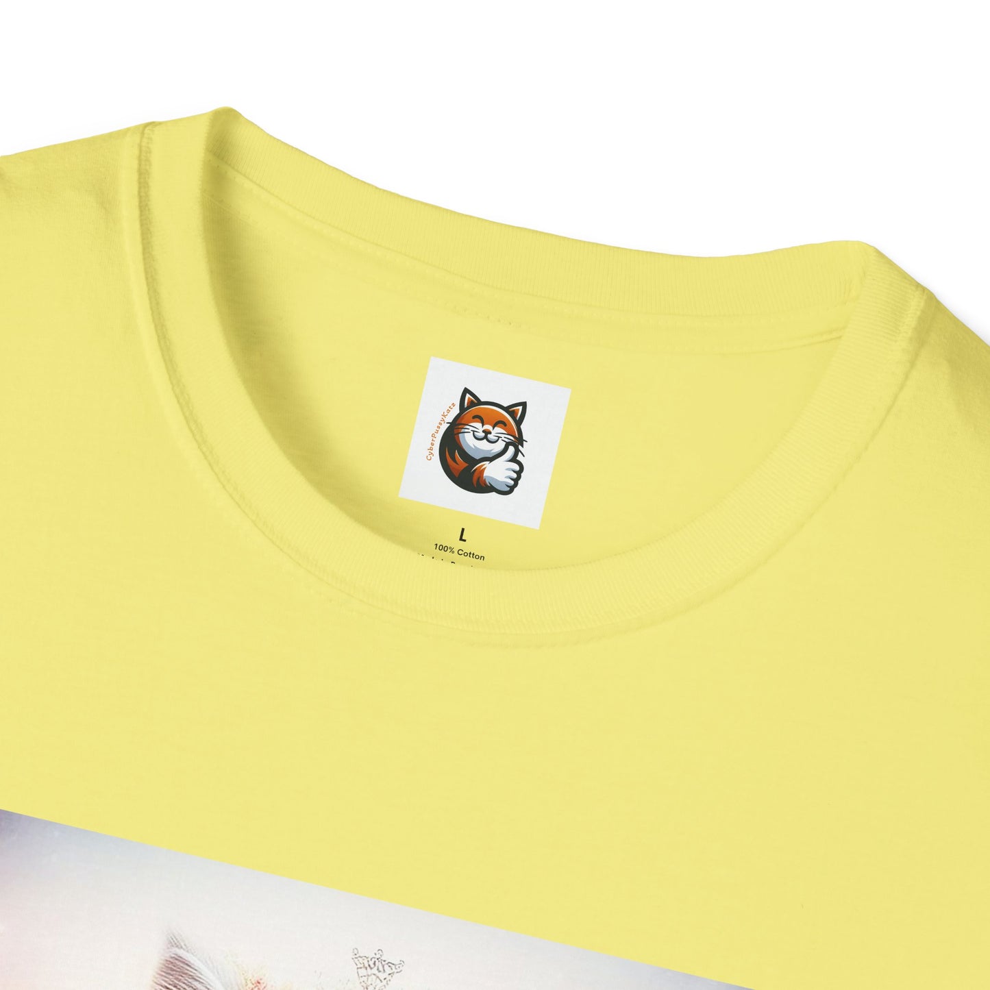Selkirk Rex Cat T-Shirt flower Angel
