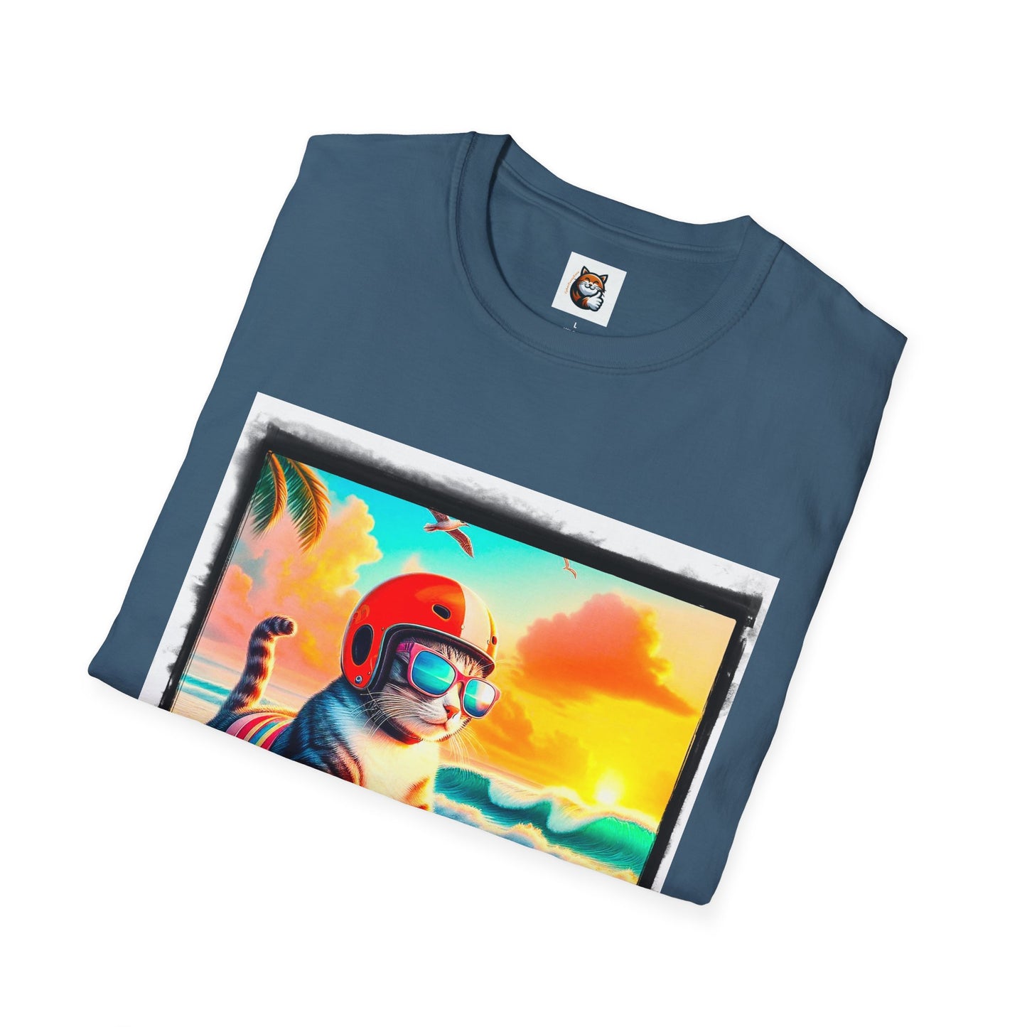 Domestic Cat Unisex Softstyle T-Shirt