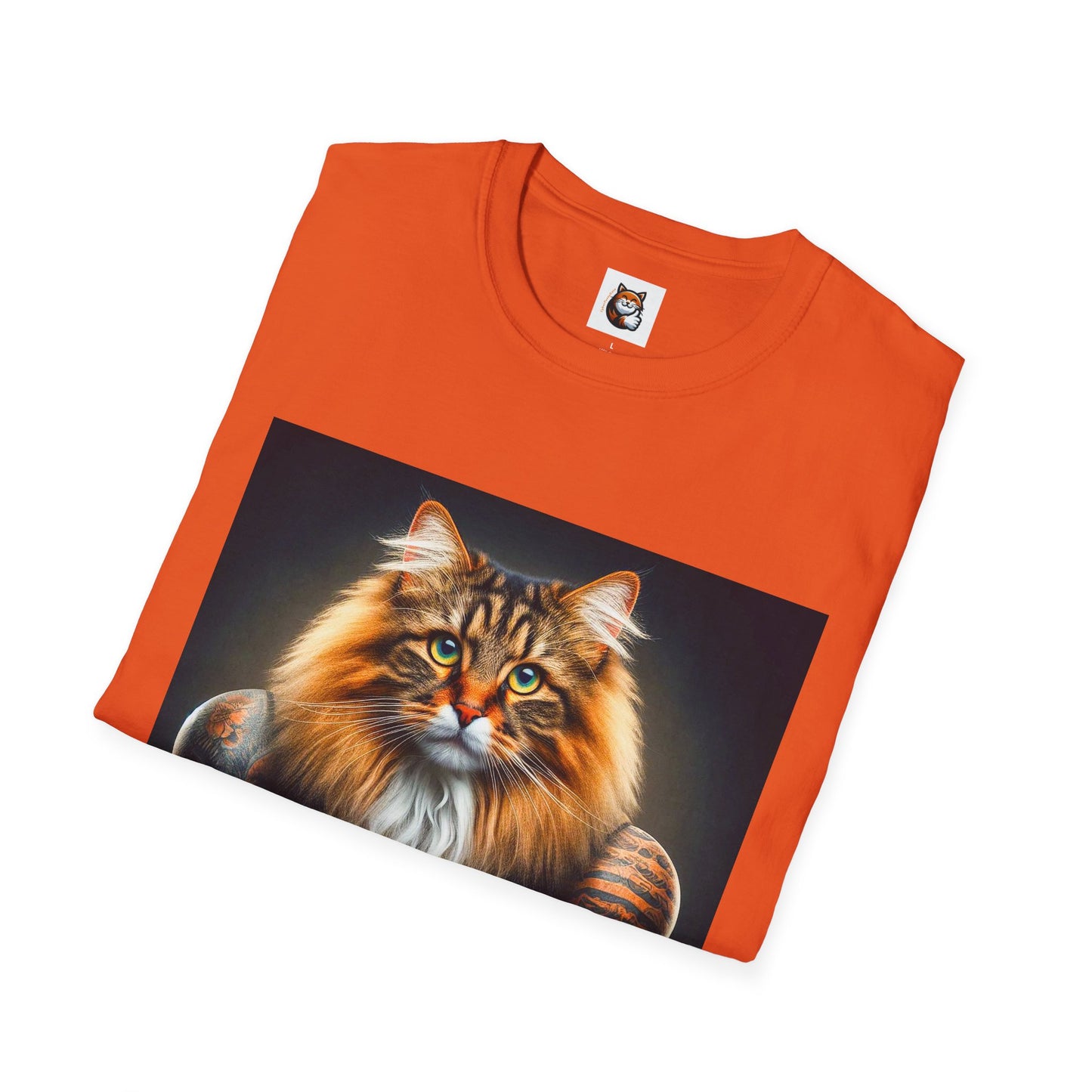 Norwegian Forest Cat Unisex Softstyle T-Shirt