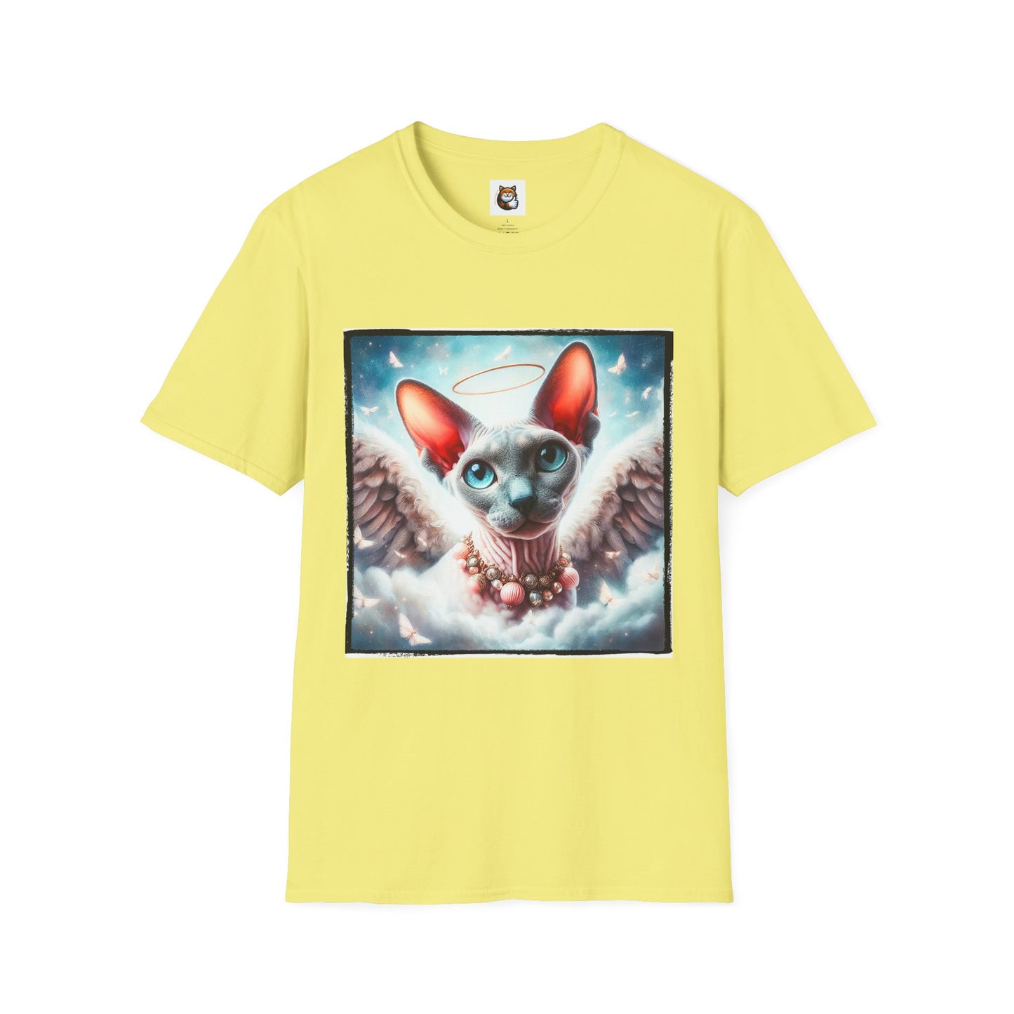 Cornish Rex Cat heavenly Angel  T-Shirt