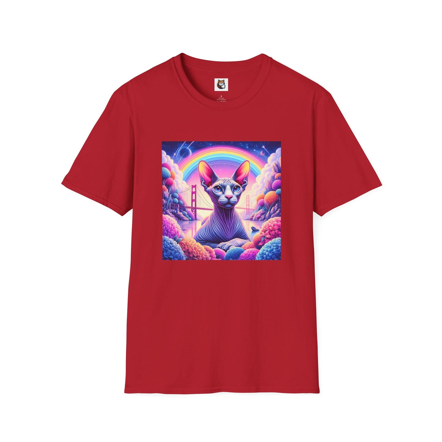 Sphynx Cat pink colors