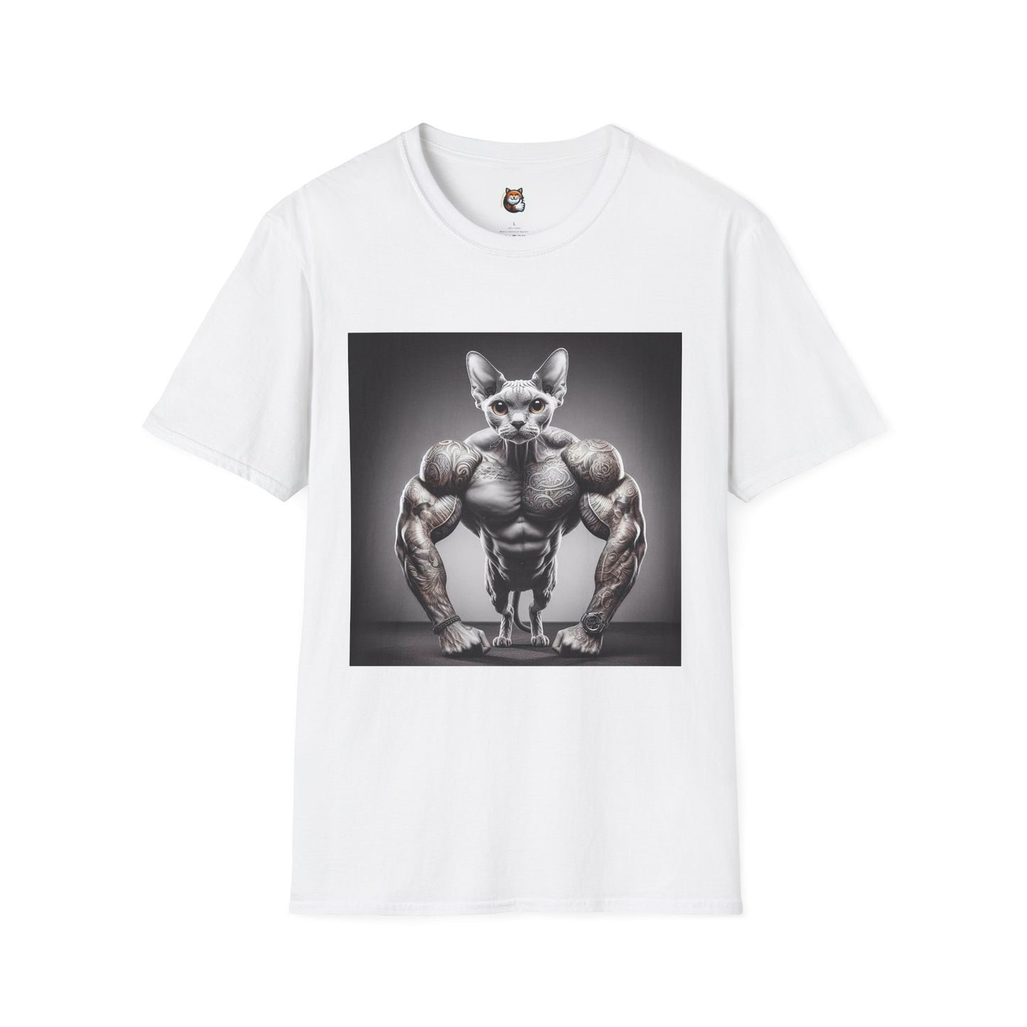 Devon Rex Cat Unisex Softstyle T-Shirt