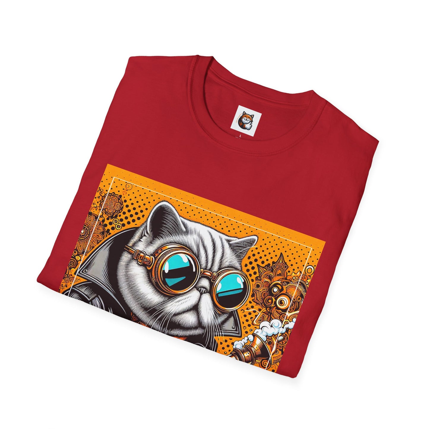 Exotic Shorthair Cat Unisex Softstyle T-Shirt