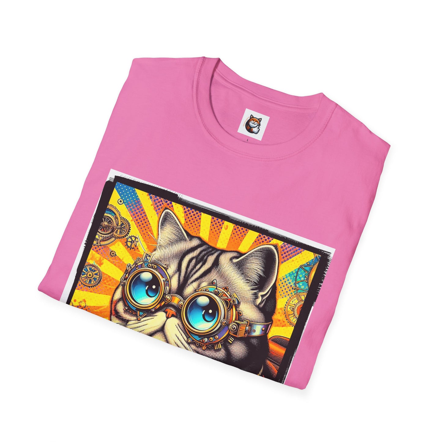 Exotic Shorthair Cat Unisex Softstyle T-Shirt