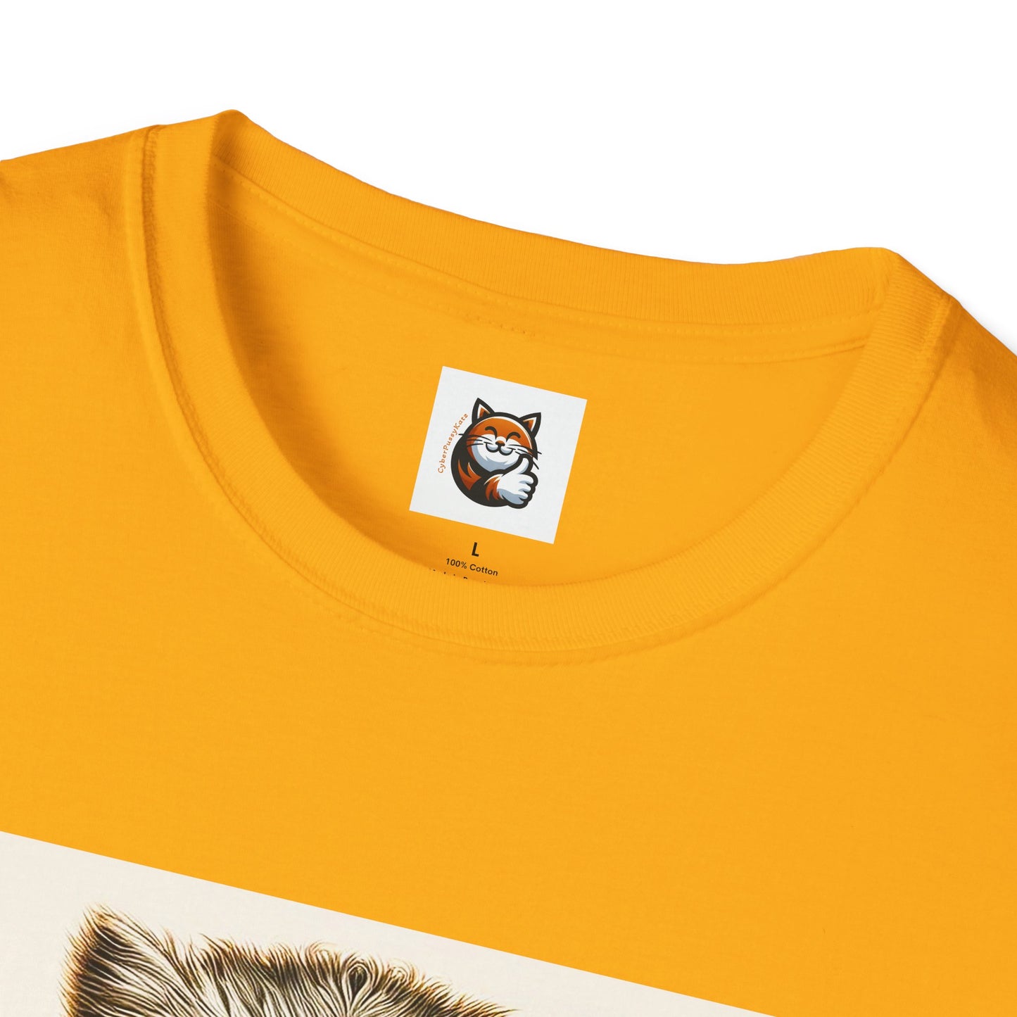 Selkirk Rex Cat T-Shirt old fashioned professional