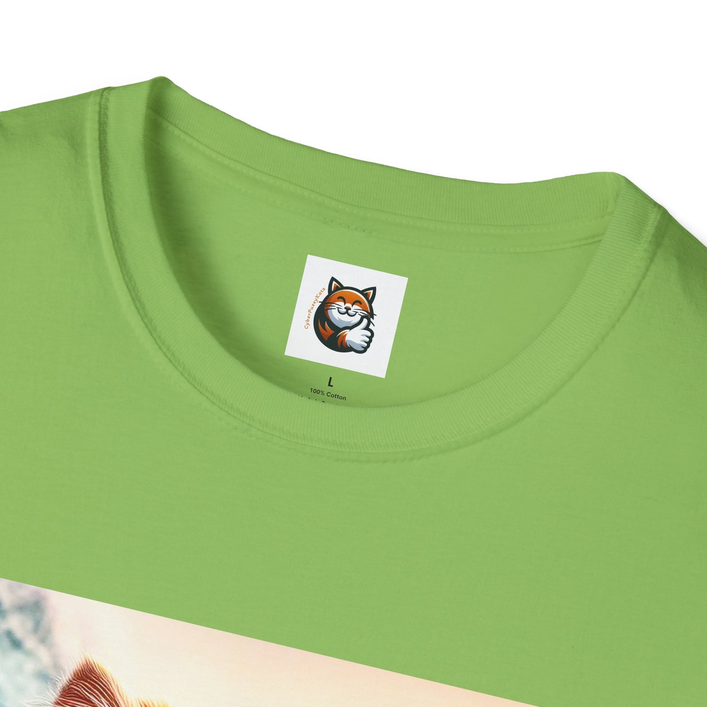 Selkirk Rex Cat T-Shirt angry surfer