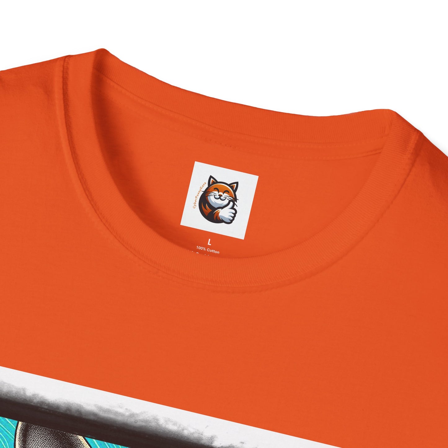 Devon Rex Cat Unisex Softstyle T-Shirt