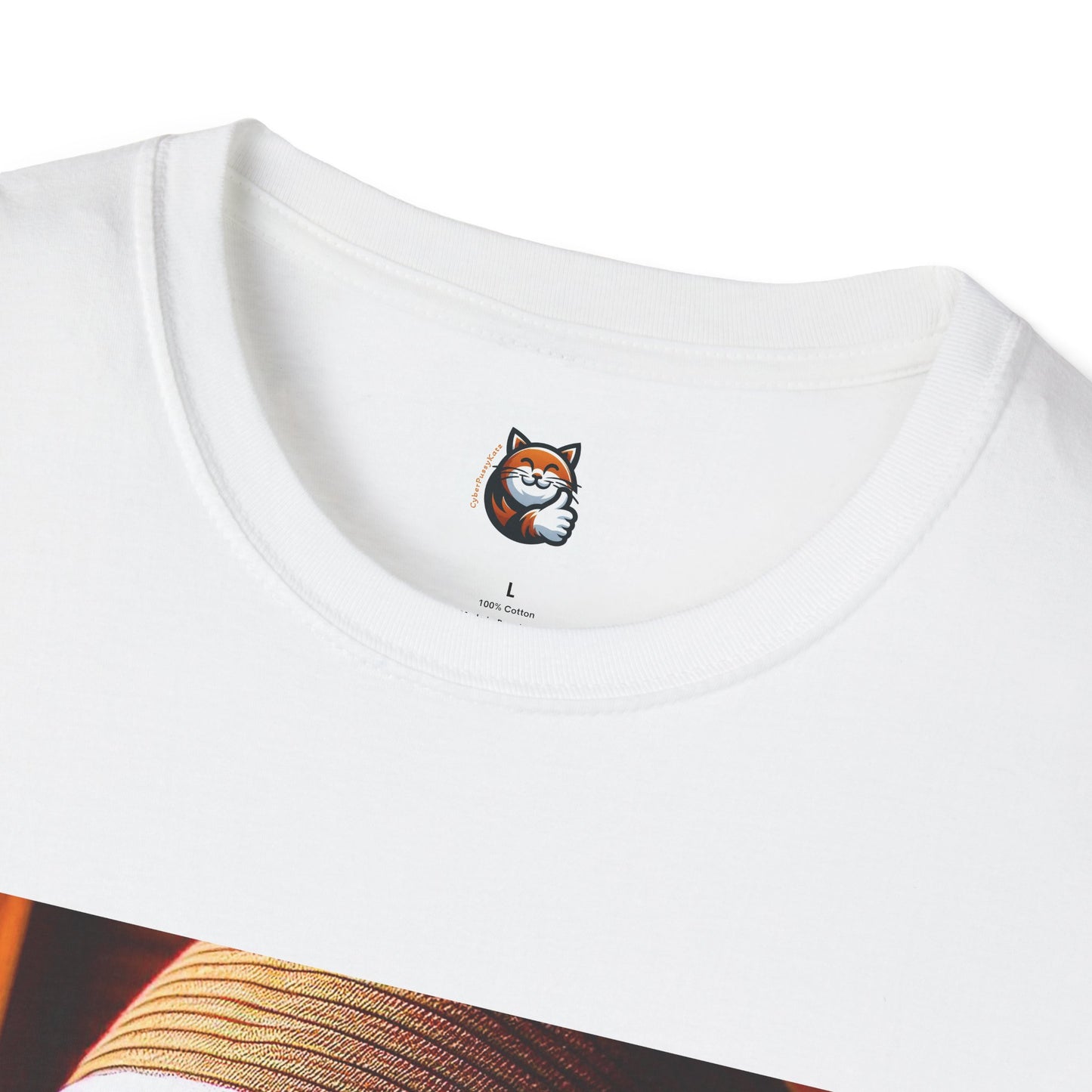 Russian Blue Cat hat and bow tie  T-Shirt