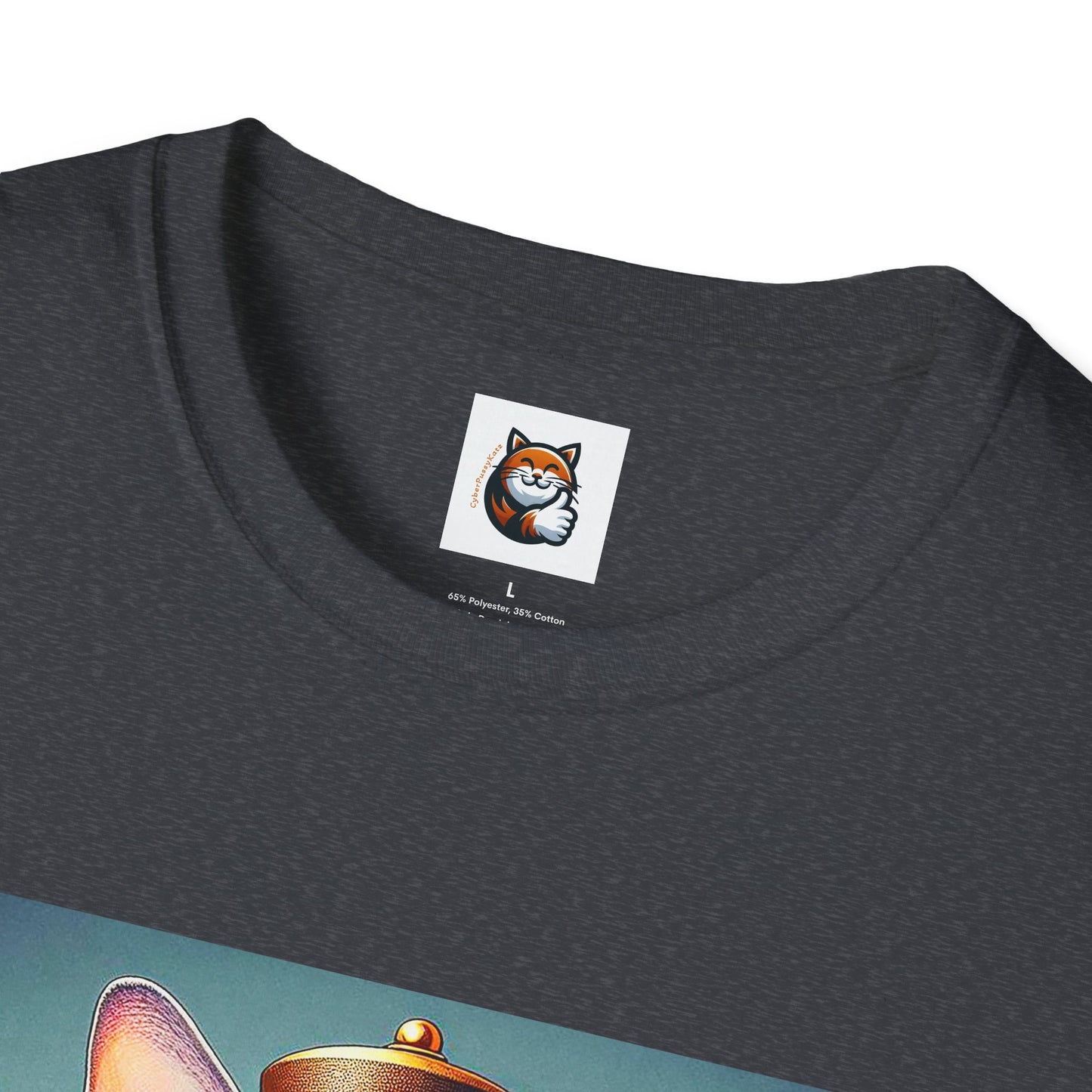 Devon Rex Cat Unisex Softstyle T-Shirt
