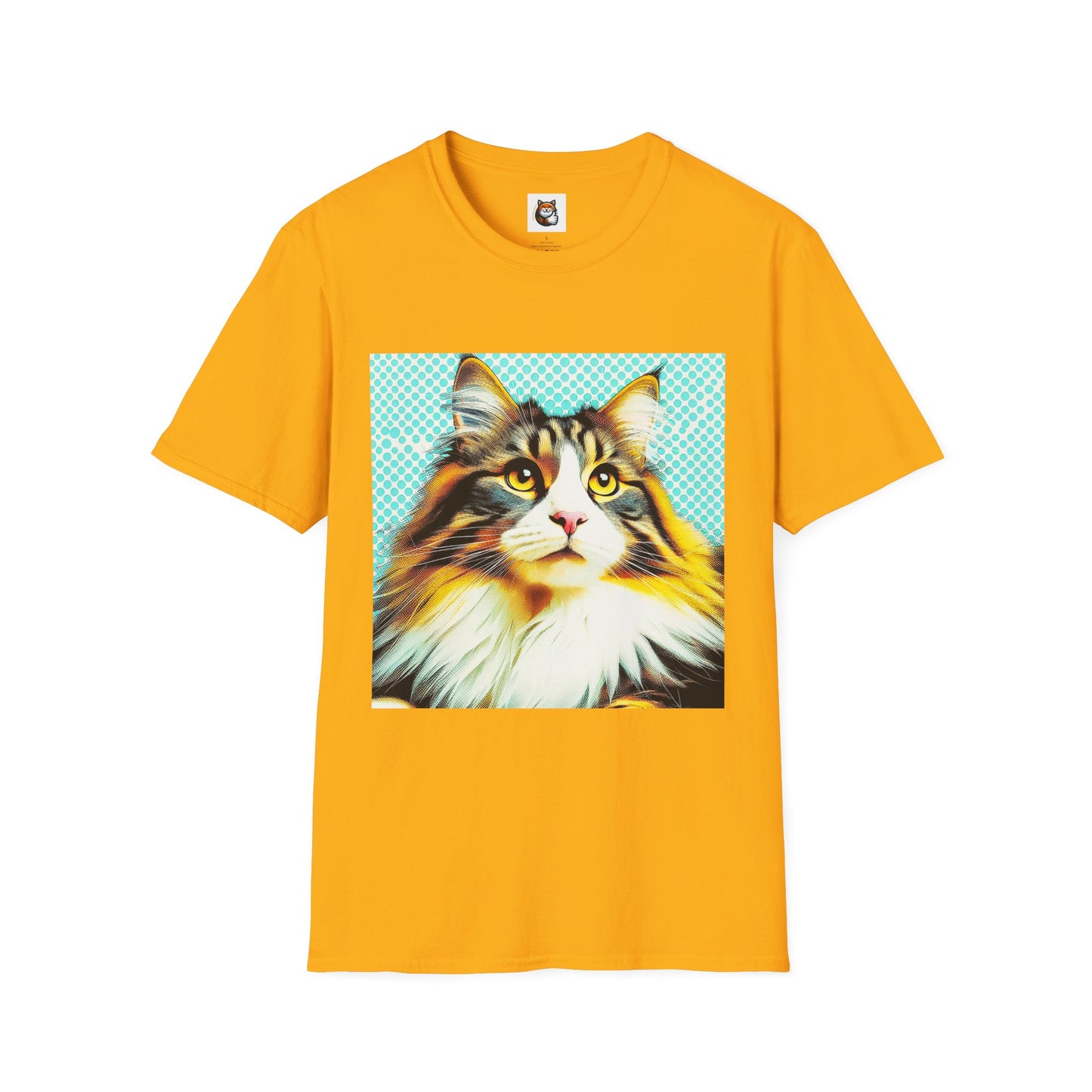 Norwegian Forest Cat Unisex Softstyle T-Shirt