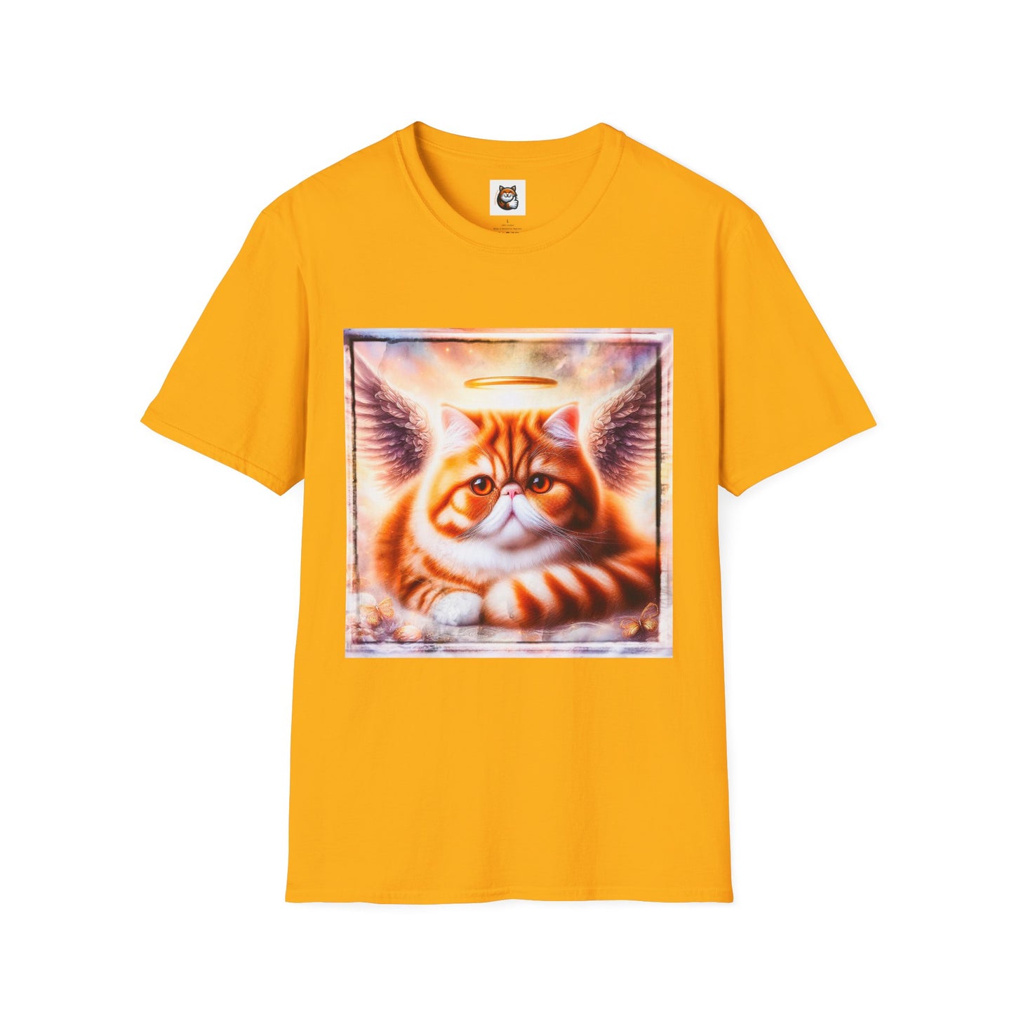 Exotic Shorthair Cat Unisex Softstyle T-Shirt