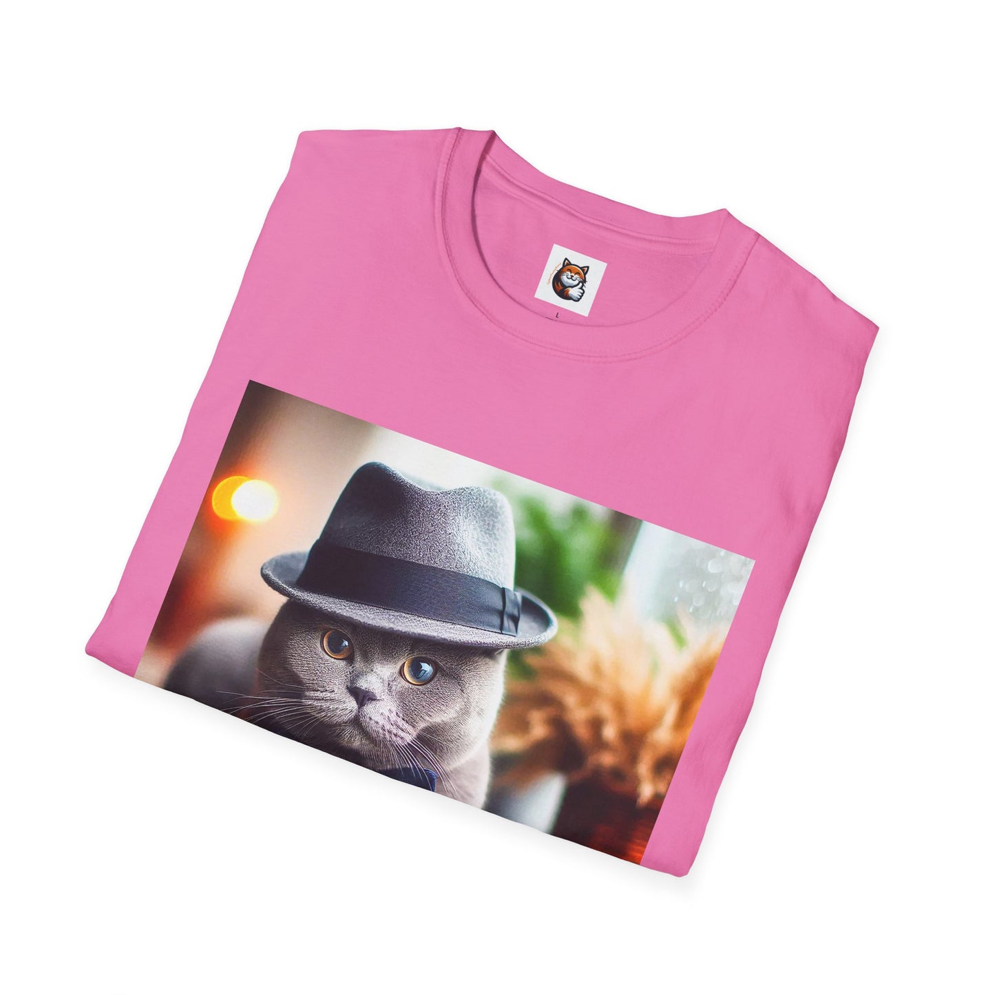 Russian Blue Cat bow tie cutie shirt
