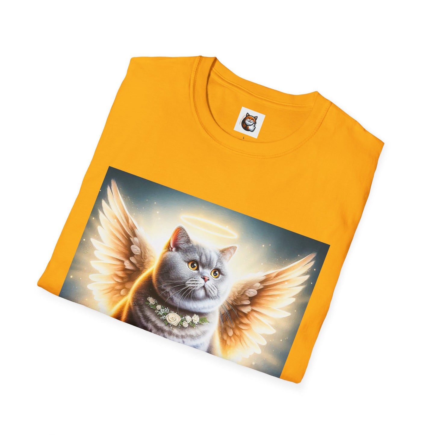 British Shorthair wings Softstyle T-Shirt