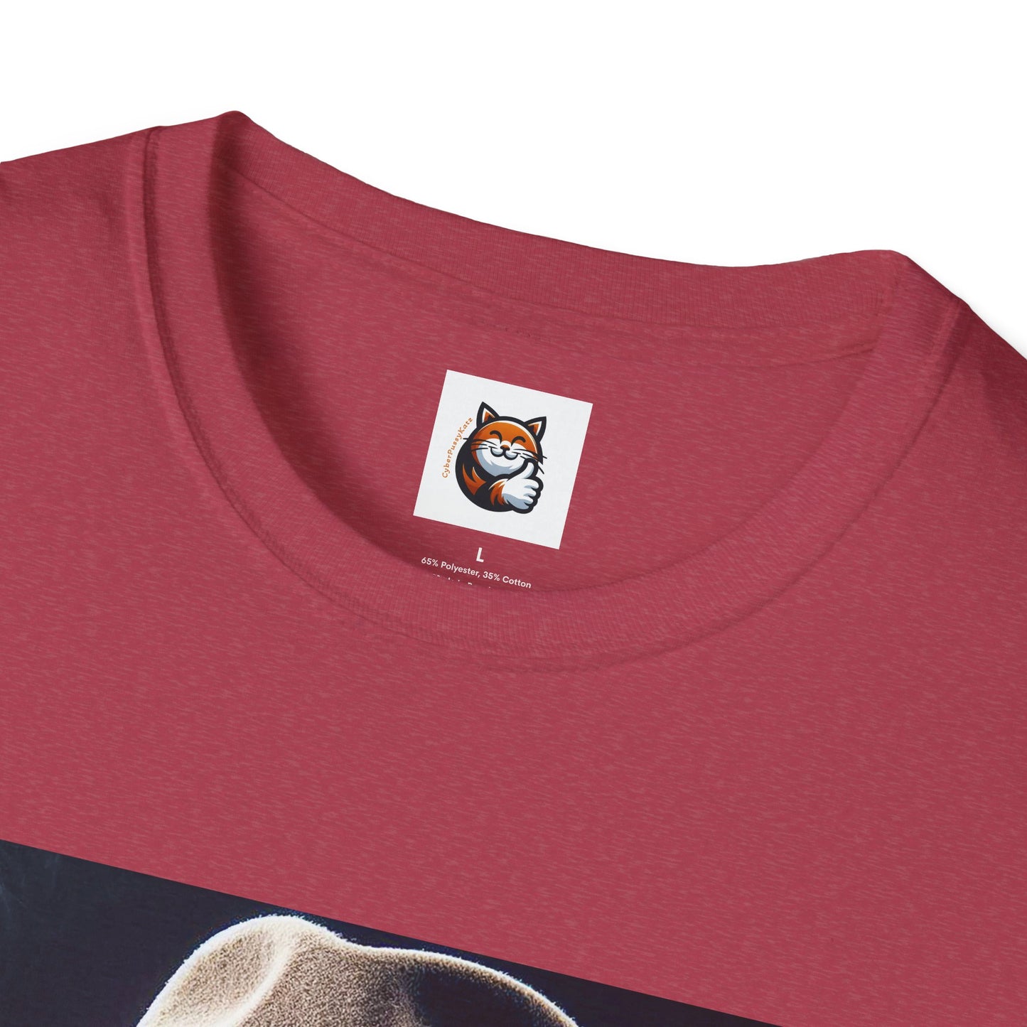 Russian Blue Cat  smoking and cigars T-Shirt