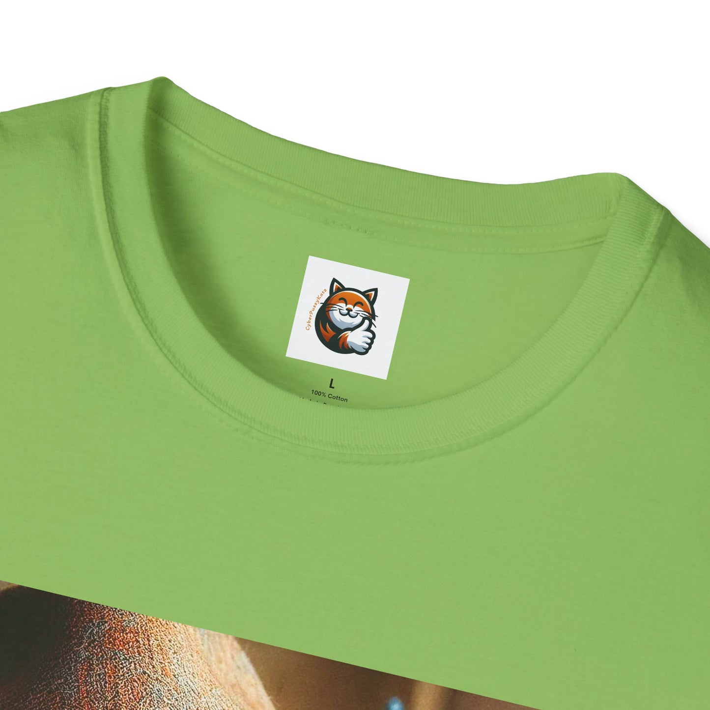 Russian Blue Cat hat and bow tie T-Shirt