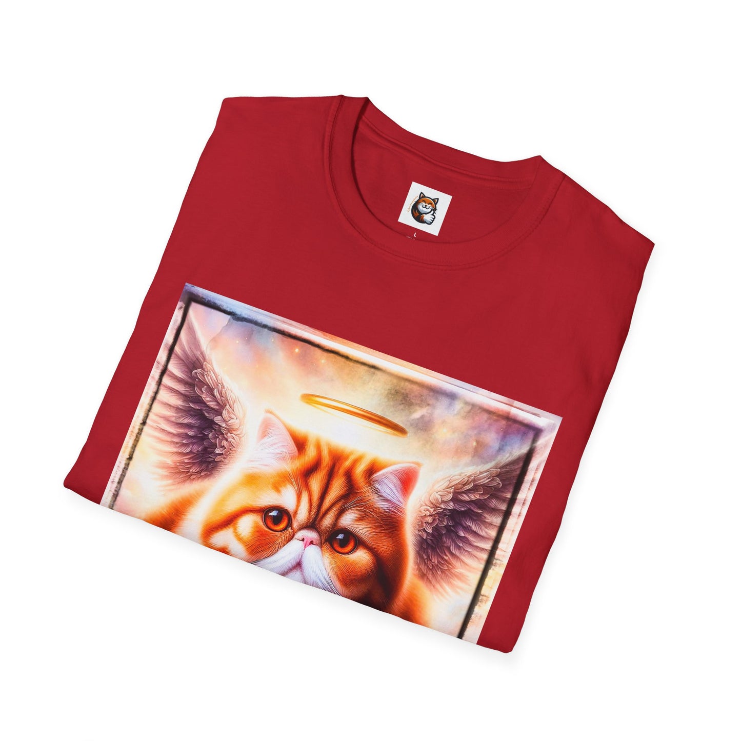 Exotic Shorthair Cat Unisex Softstyle T-Shirt