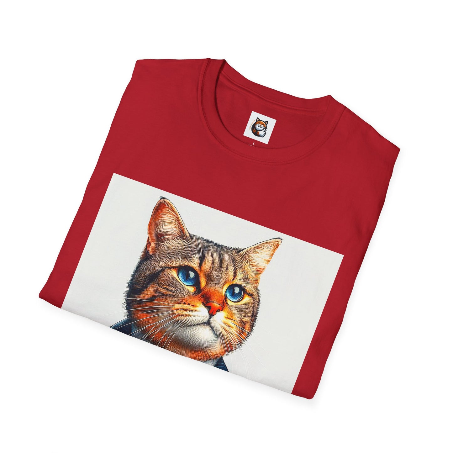 Domestic Cat Unisex Softstyle T-Shirt