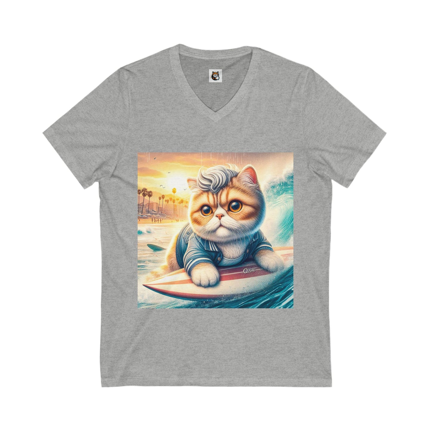 Selkirk Rex V-Neck 50s surfer