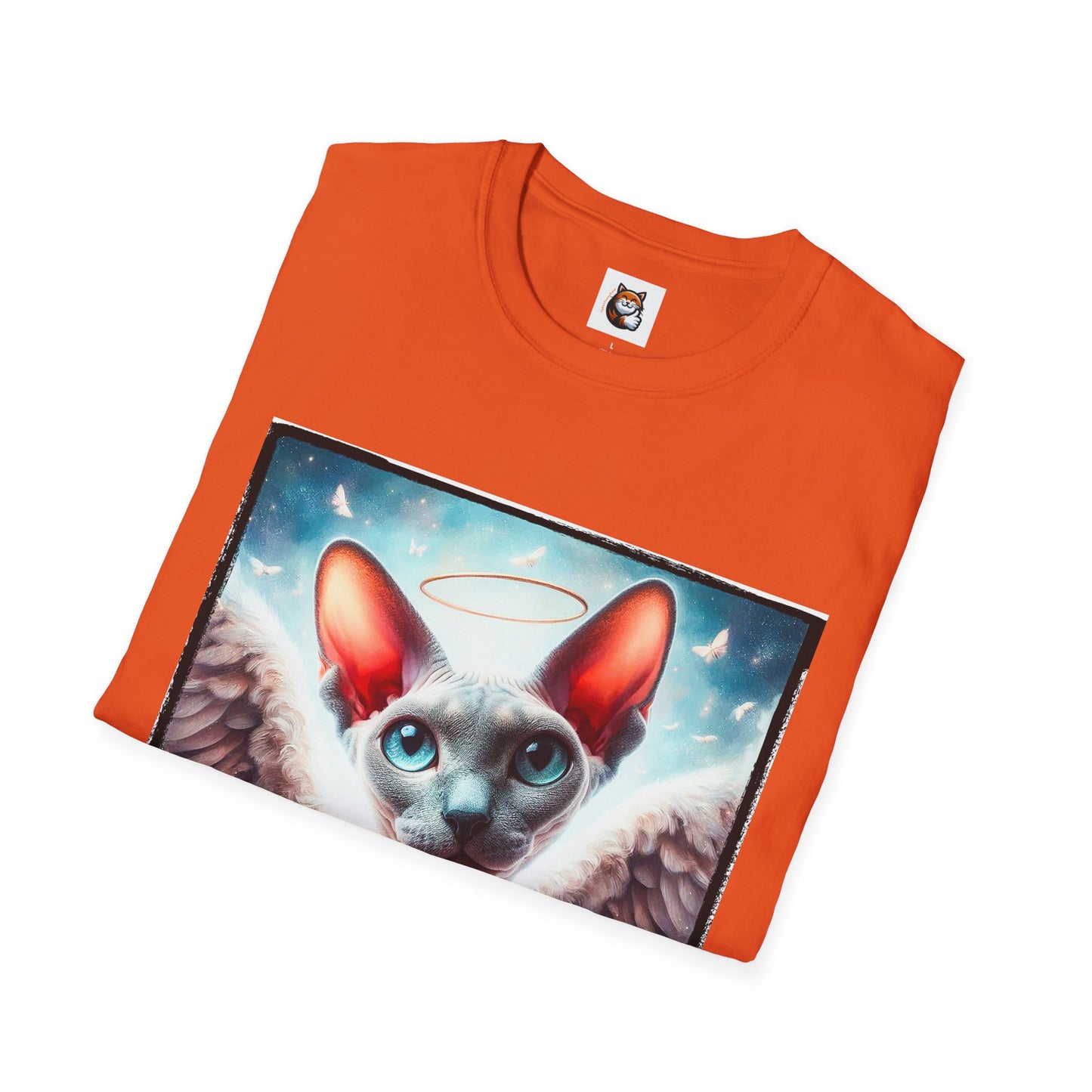 Cornish Rex Cat heavenly Angel  T-Shirt
