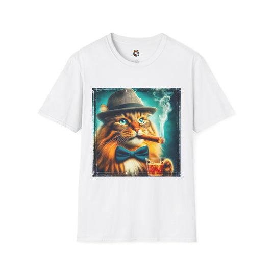 Norwegian Forest Cat Unisex Softstyle T-Shirt