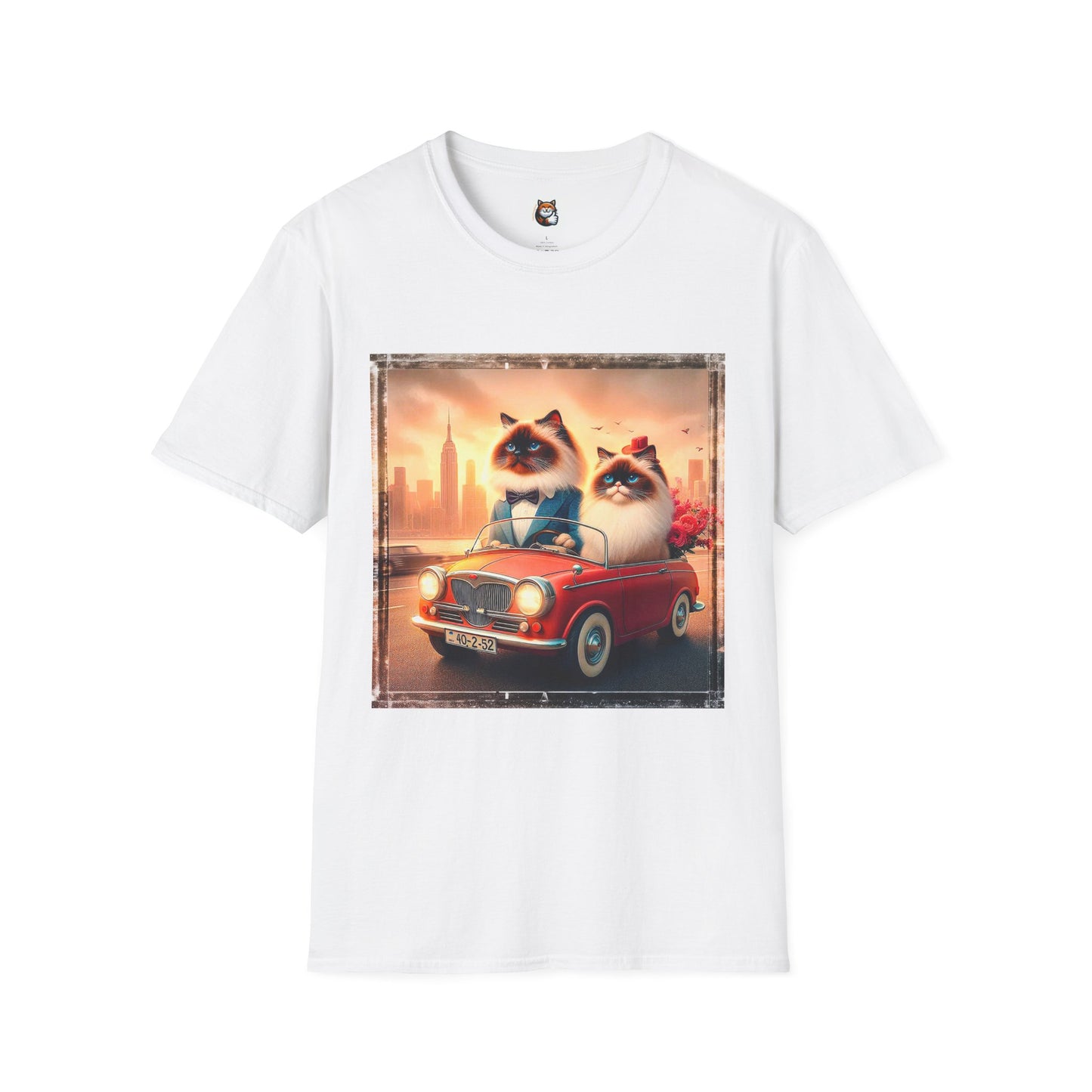 Wacky Birman tiny car Softstyle T-Shirt