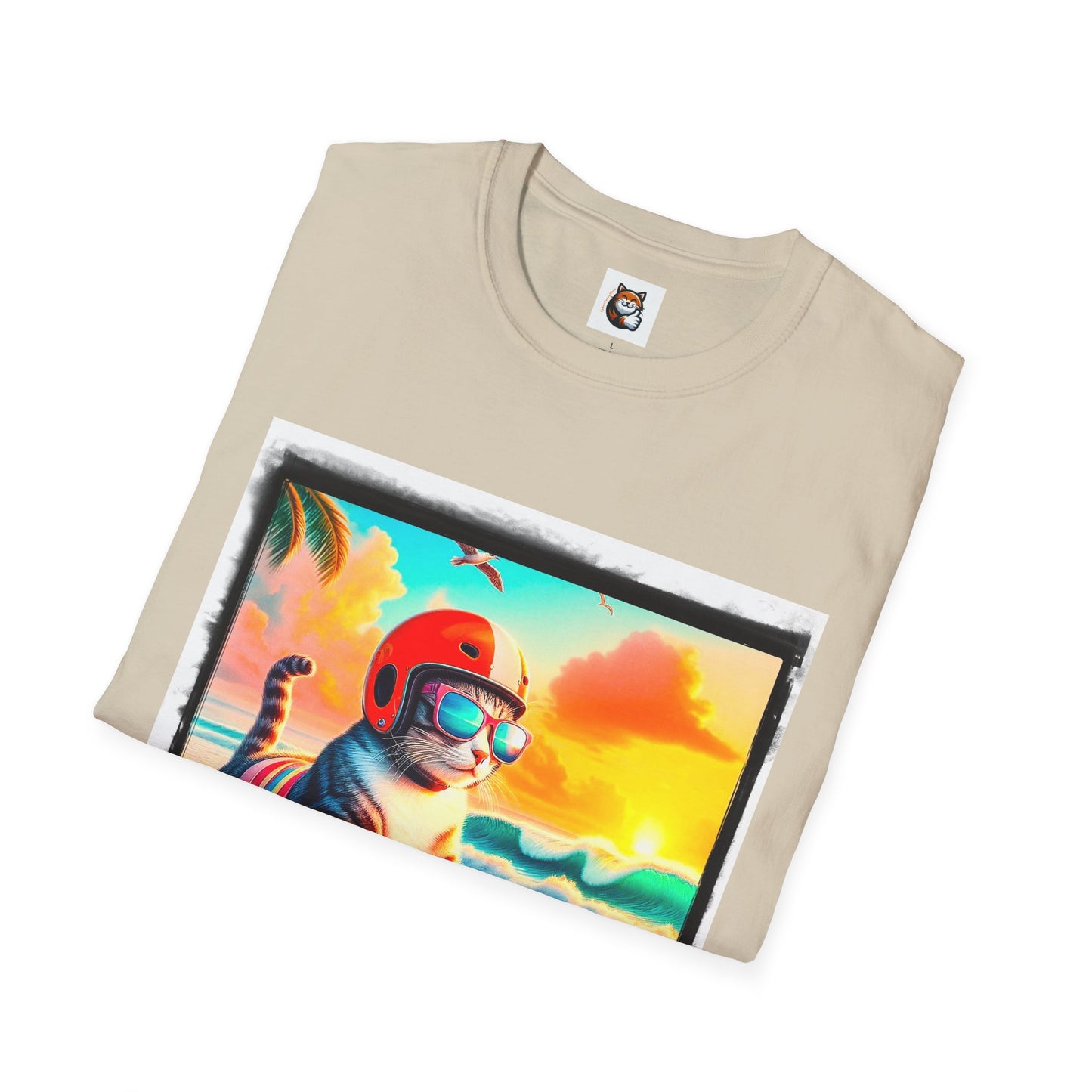 Domestic Cat Unisex Softstyle T-Shirt