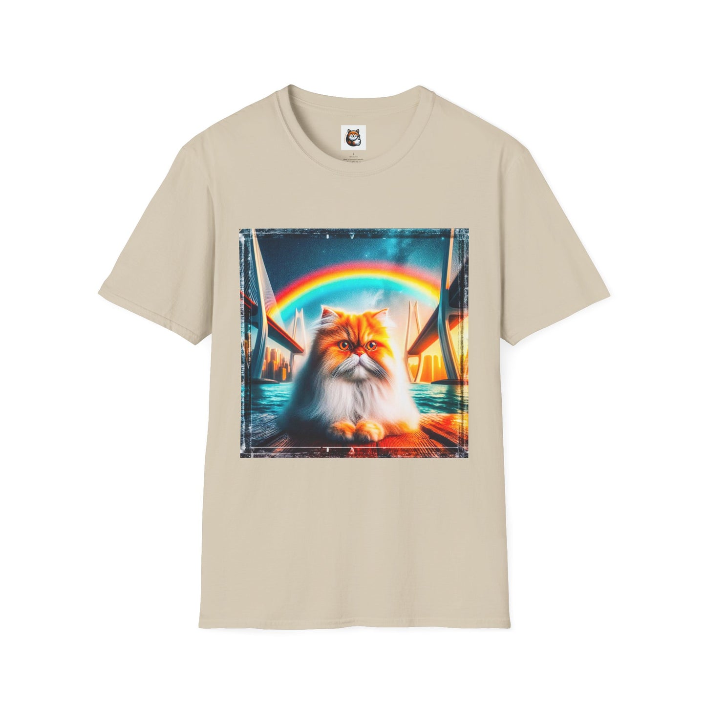 Persian Cat Unisex Softstyle T-Shirt
