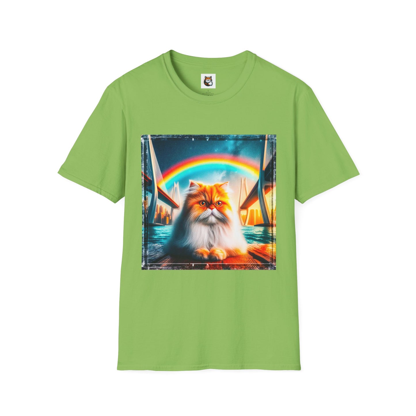 Persian Cat Unisex Softstyle T-Shirt