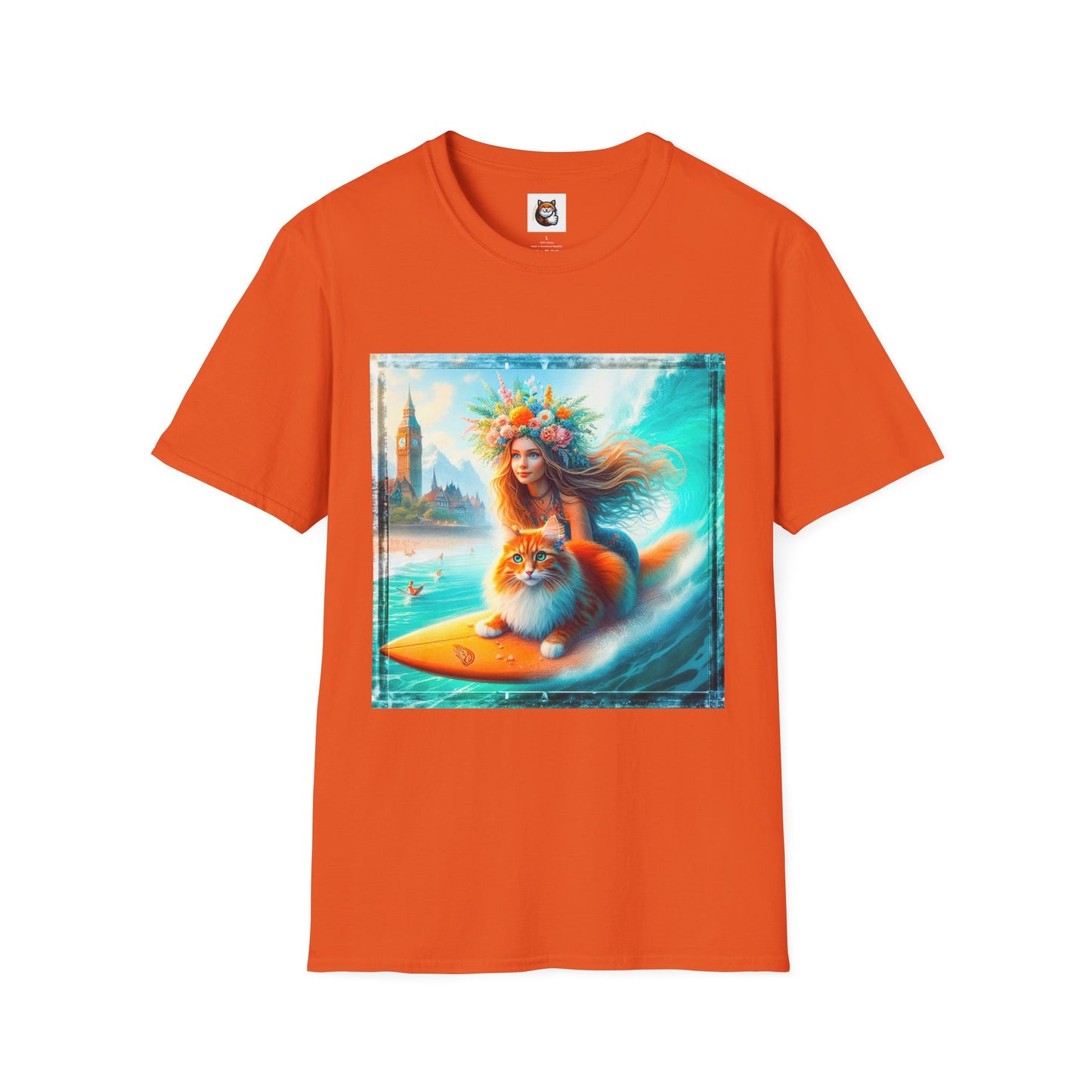 Norwegian Forest Cat Unisex Softstyle T-Shirt