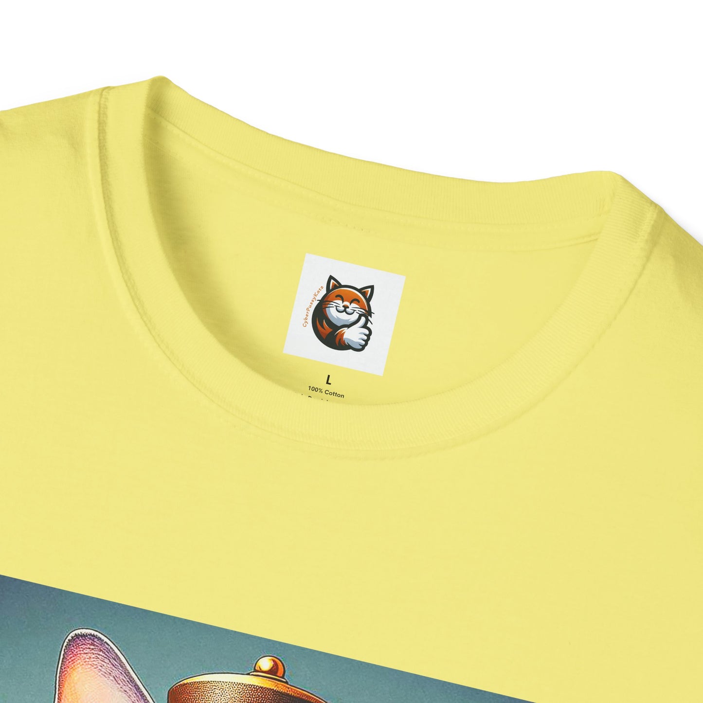 Devon Rex Cat Unisex Softstyle T-Shirt